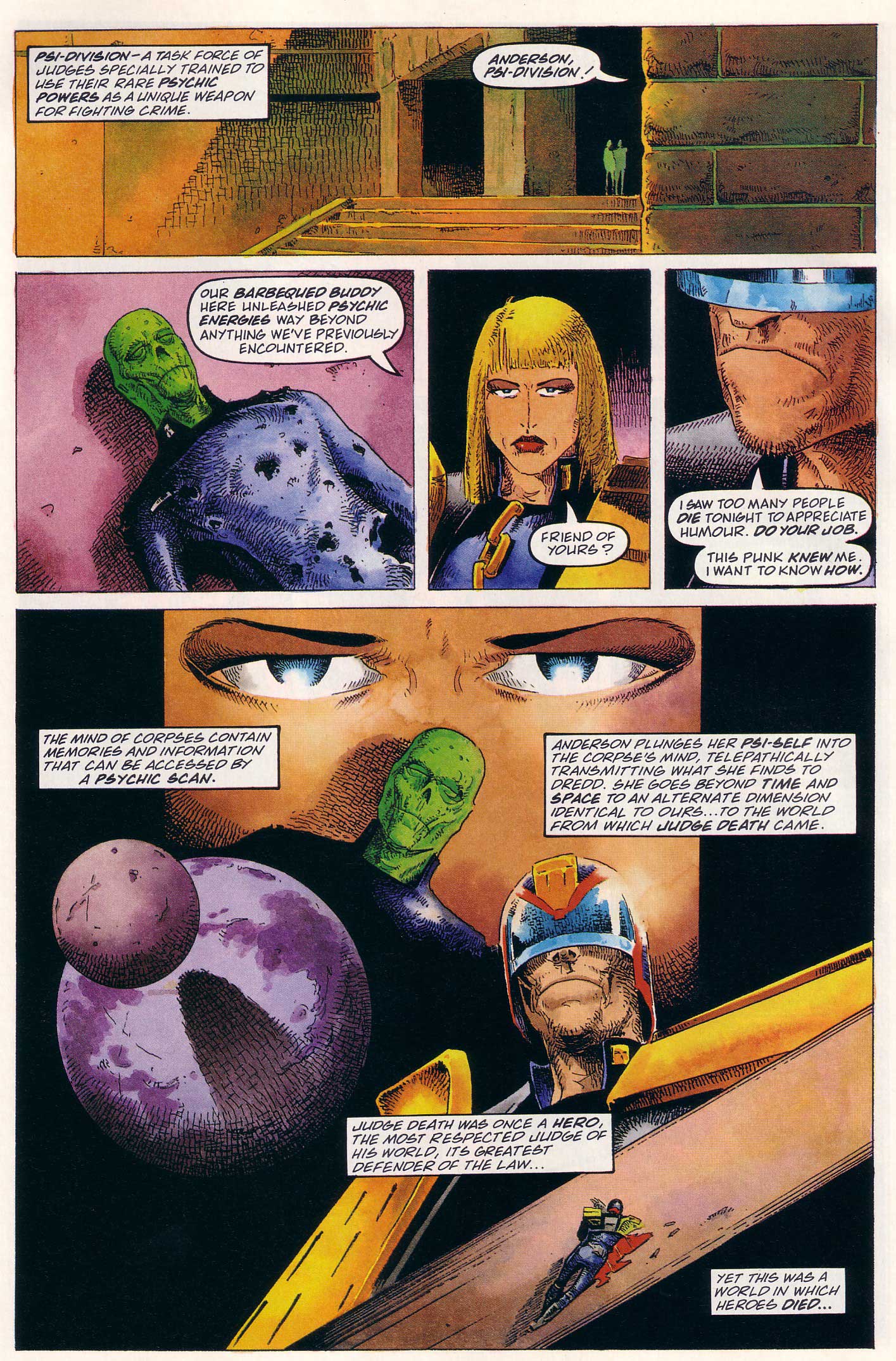Read online Judge Dredd Lawman of the Future comic -  Issue #9 - 8