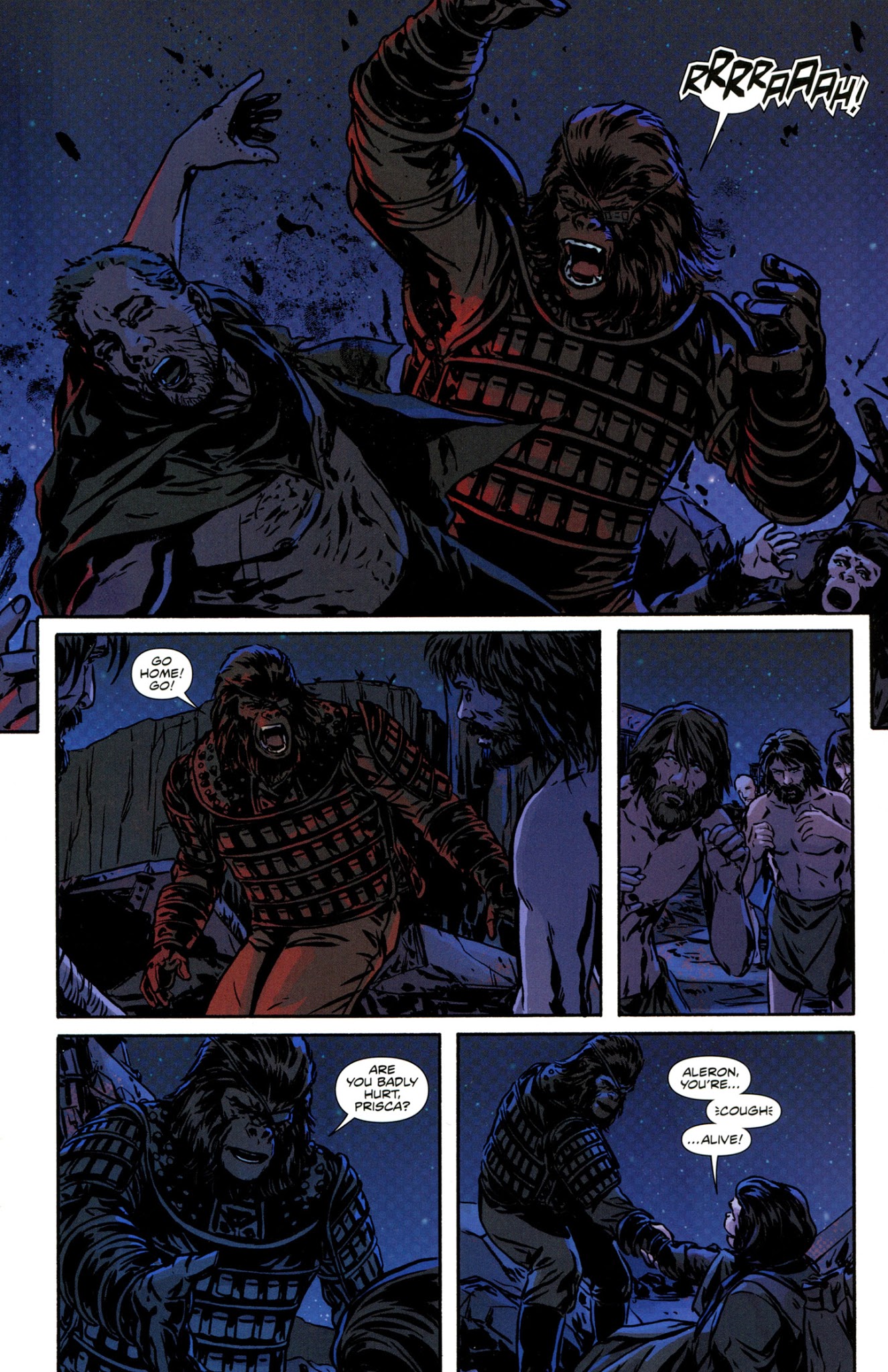 Read online Exile on the Planet of the Apes comic -  Issue #2 - 21