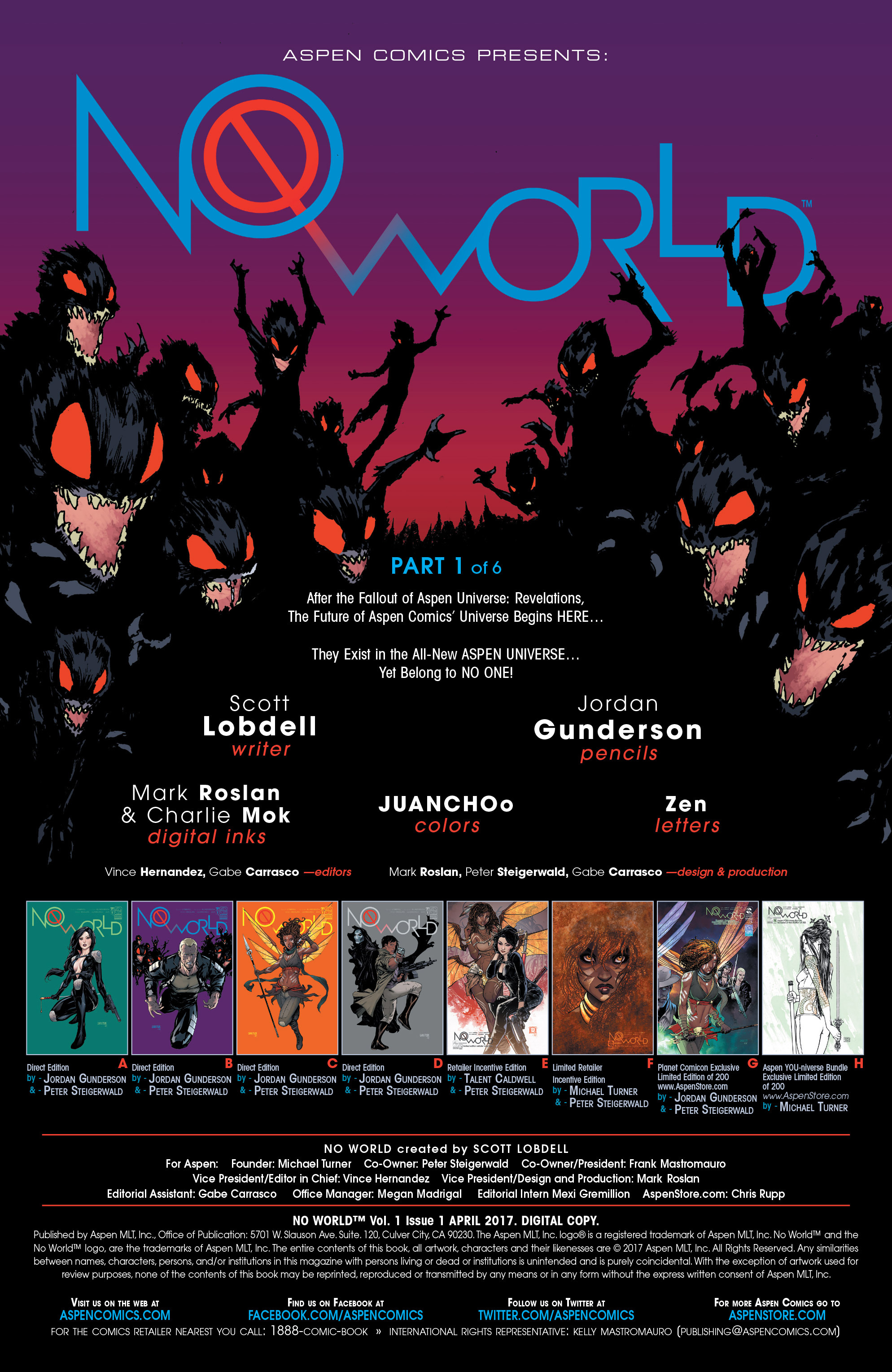 Read online No World comic -  Issue #1 - 5