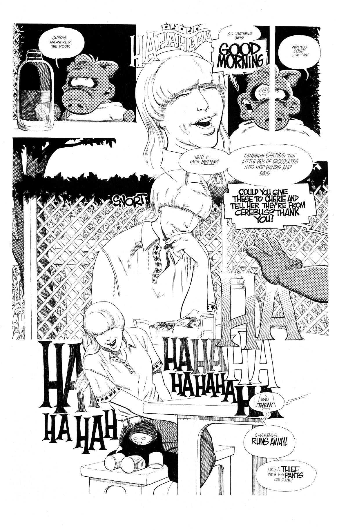 Read online Cerebus comic -  Issue #238 - 7