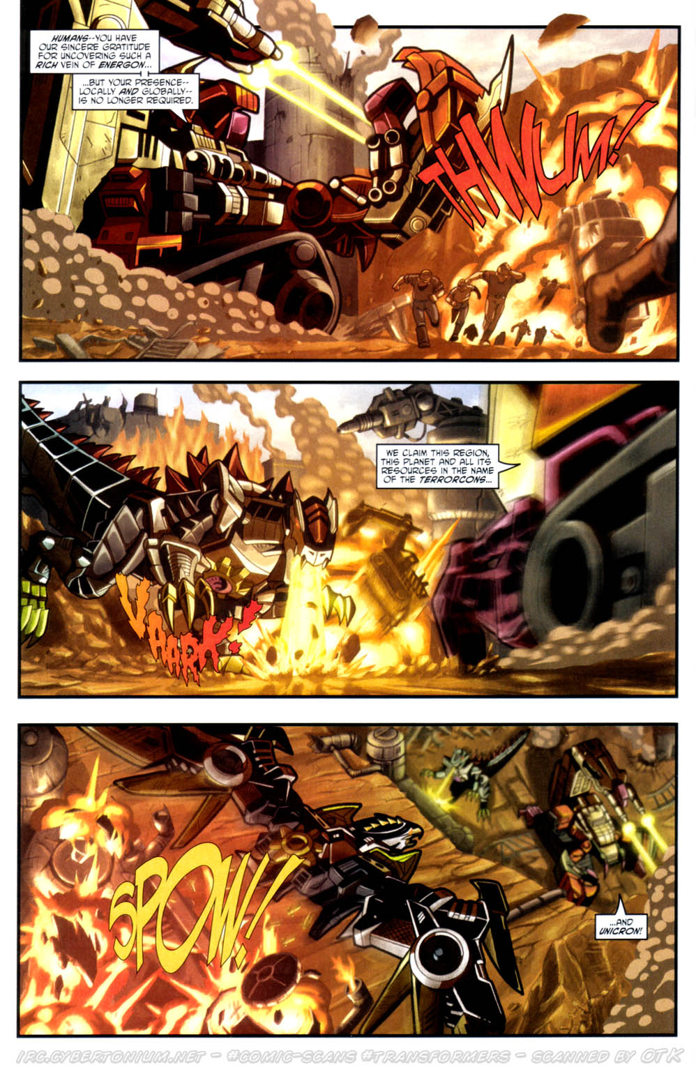 Read online Transformers Energon comic -  Issue #20 - 6