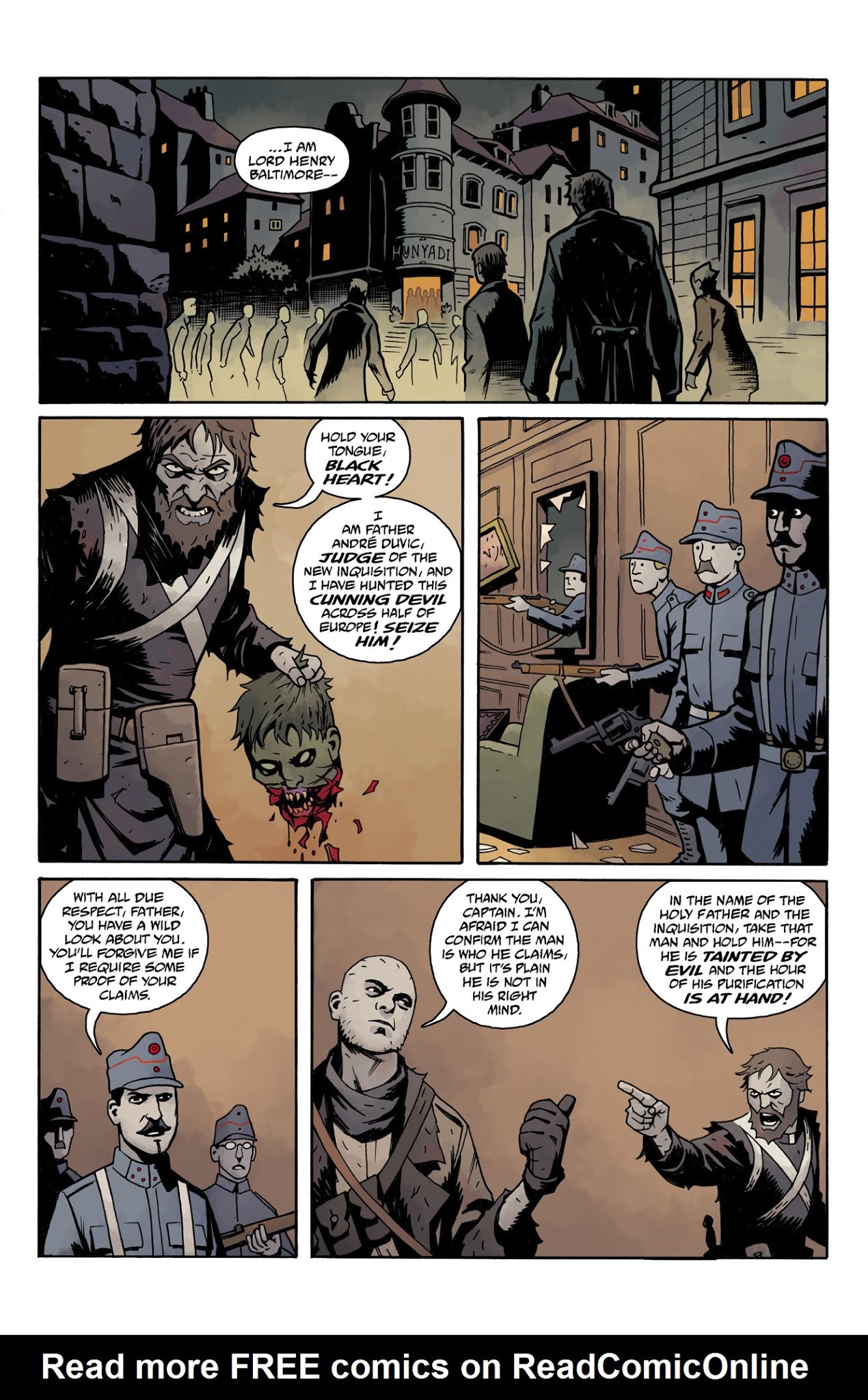 Read online Baltimore: The Infernal Train comic -  Issue #2 - 10