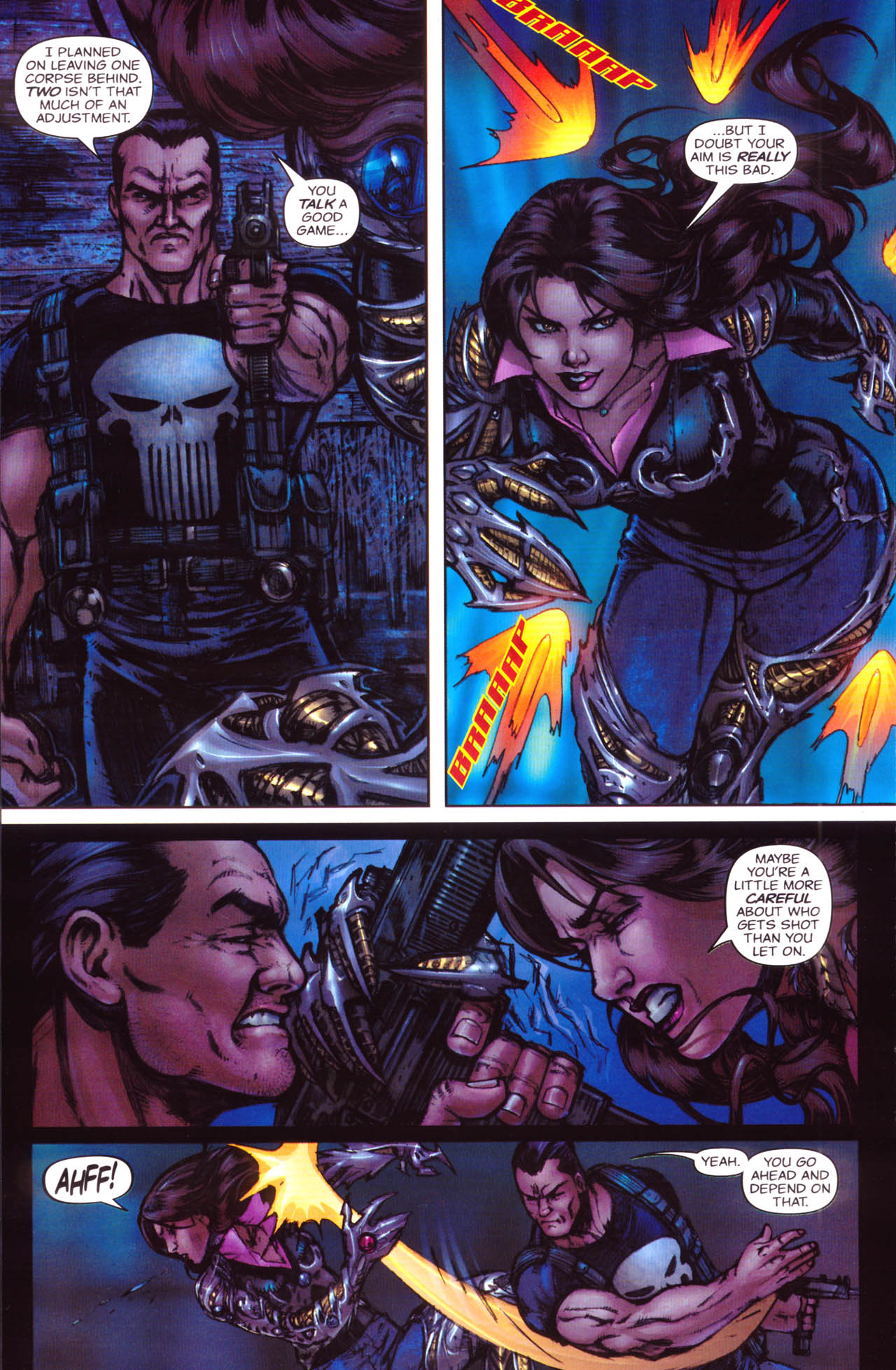 Read online Witchblade/The Punisher comic -  Issue # Full - 16