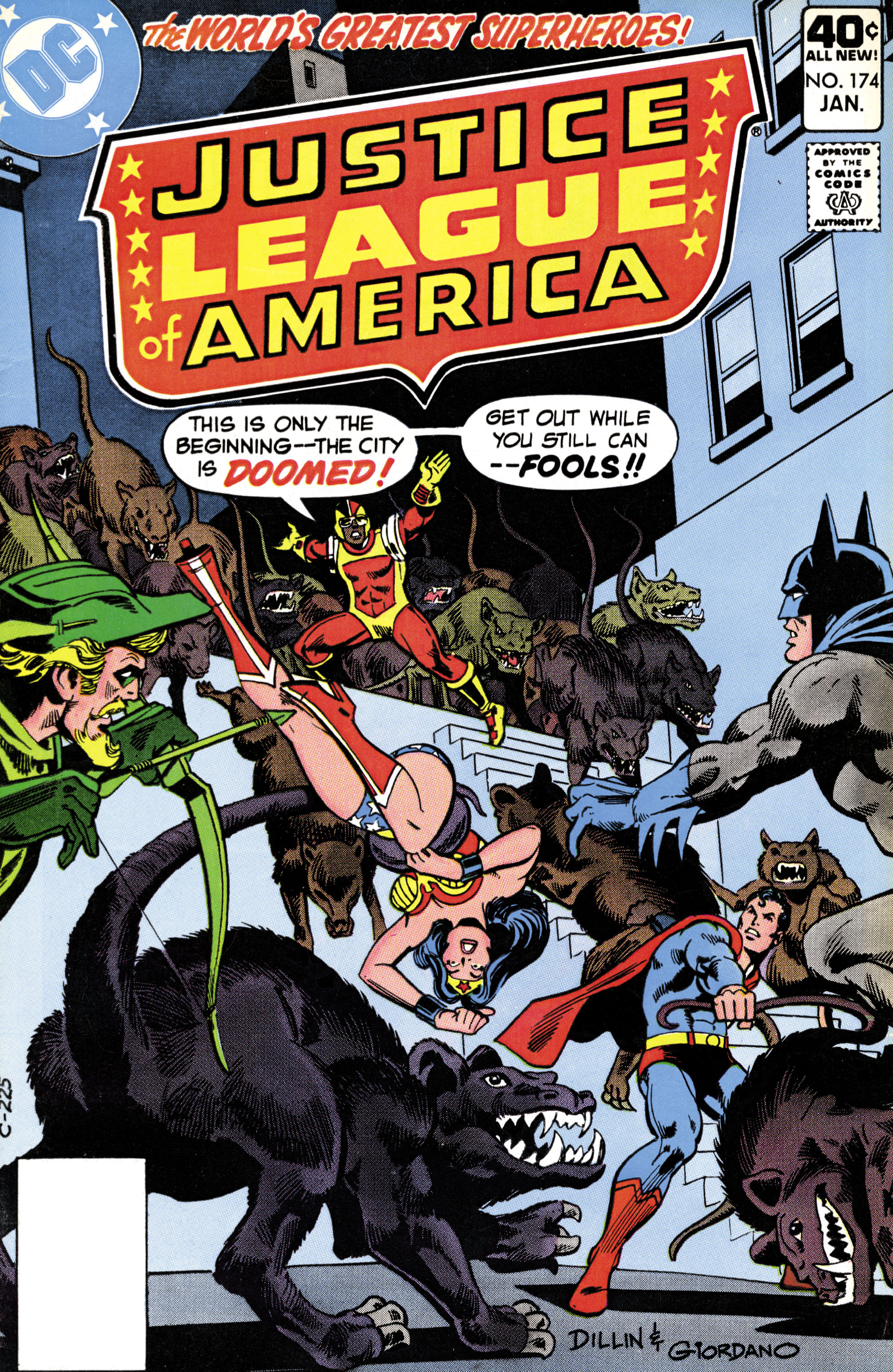 Read online Justice League of America (1960) comic -  Issue #174 - 1