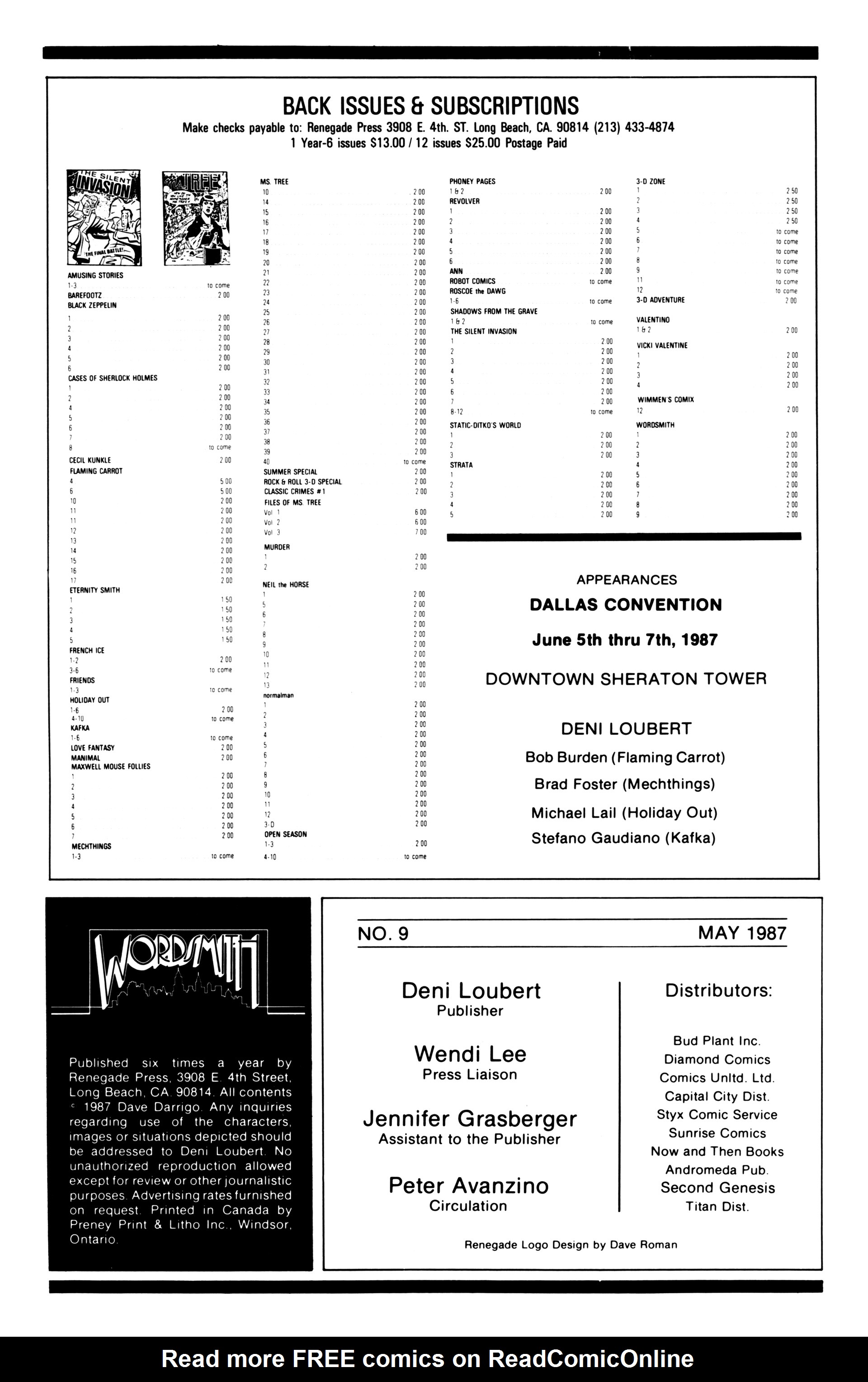 Read online Wordsmith comic -  Issue #9 - 2