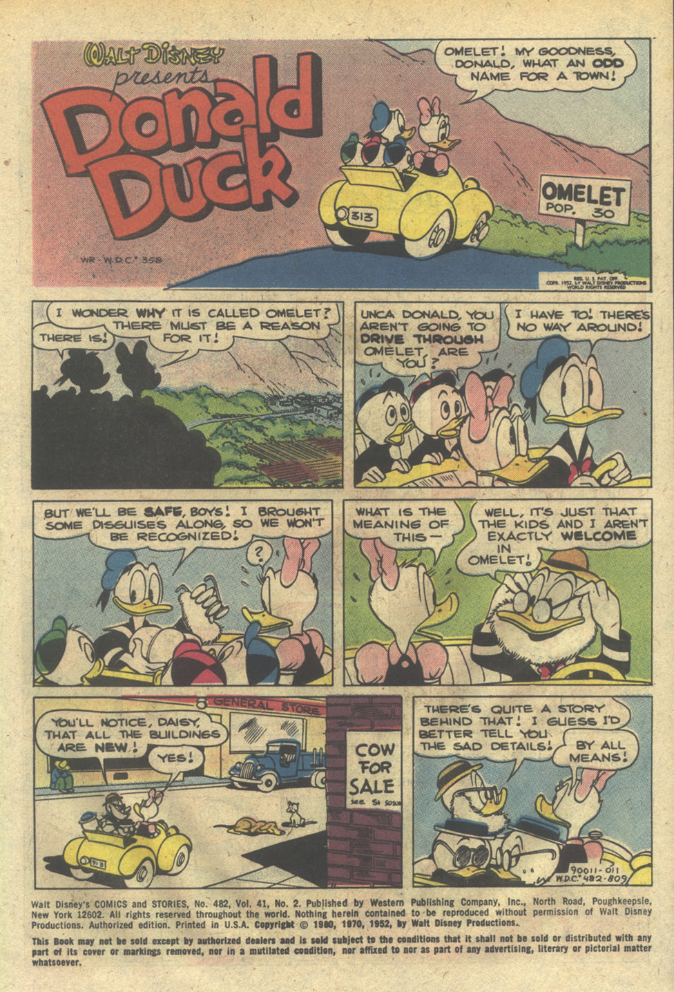 Read online Walt Disney's Comics and Stories comic -  Issue #482 - 3