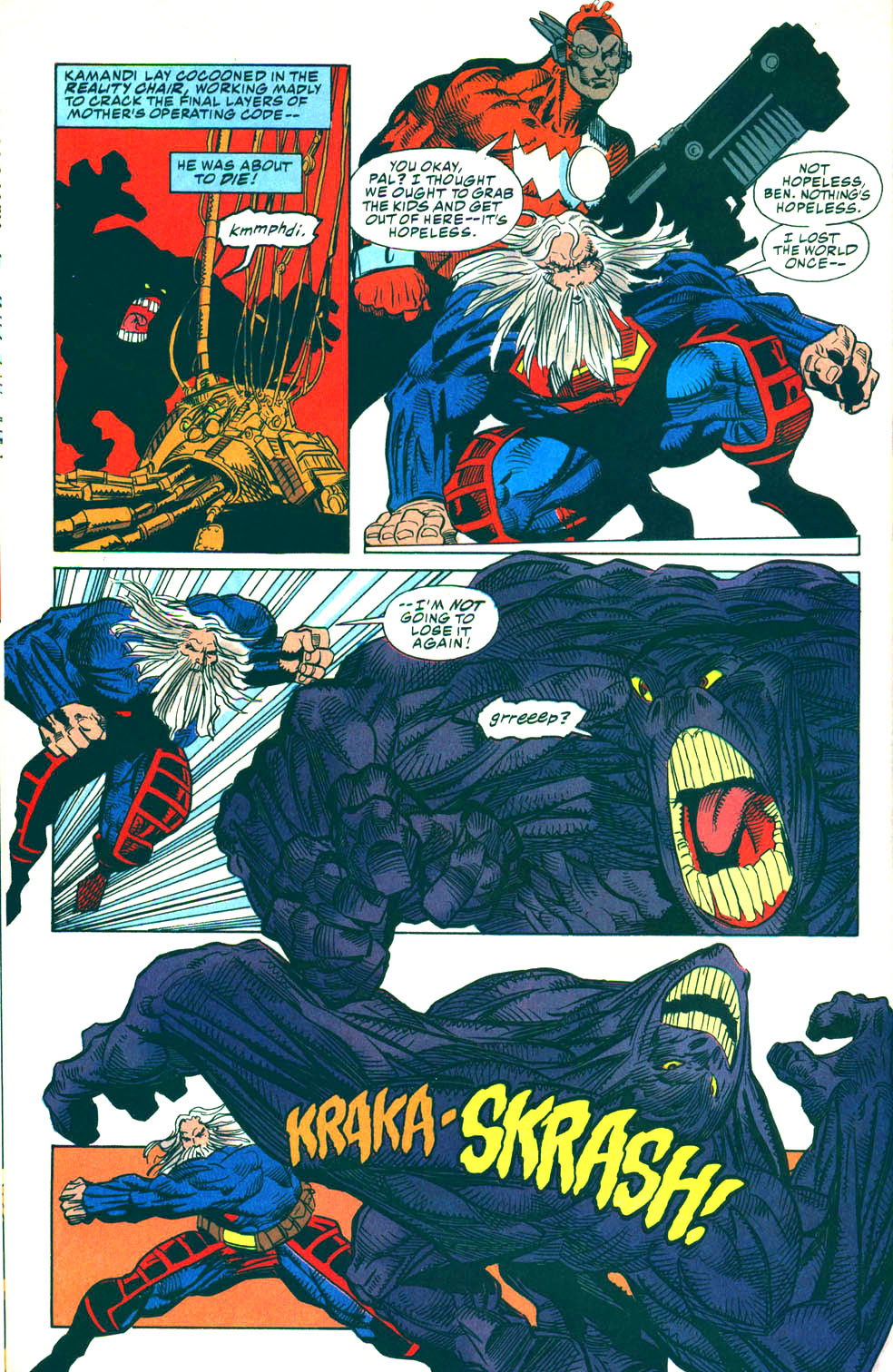 Read online Kamandi: At Earth's End comic -  Issue #6 - 22