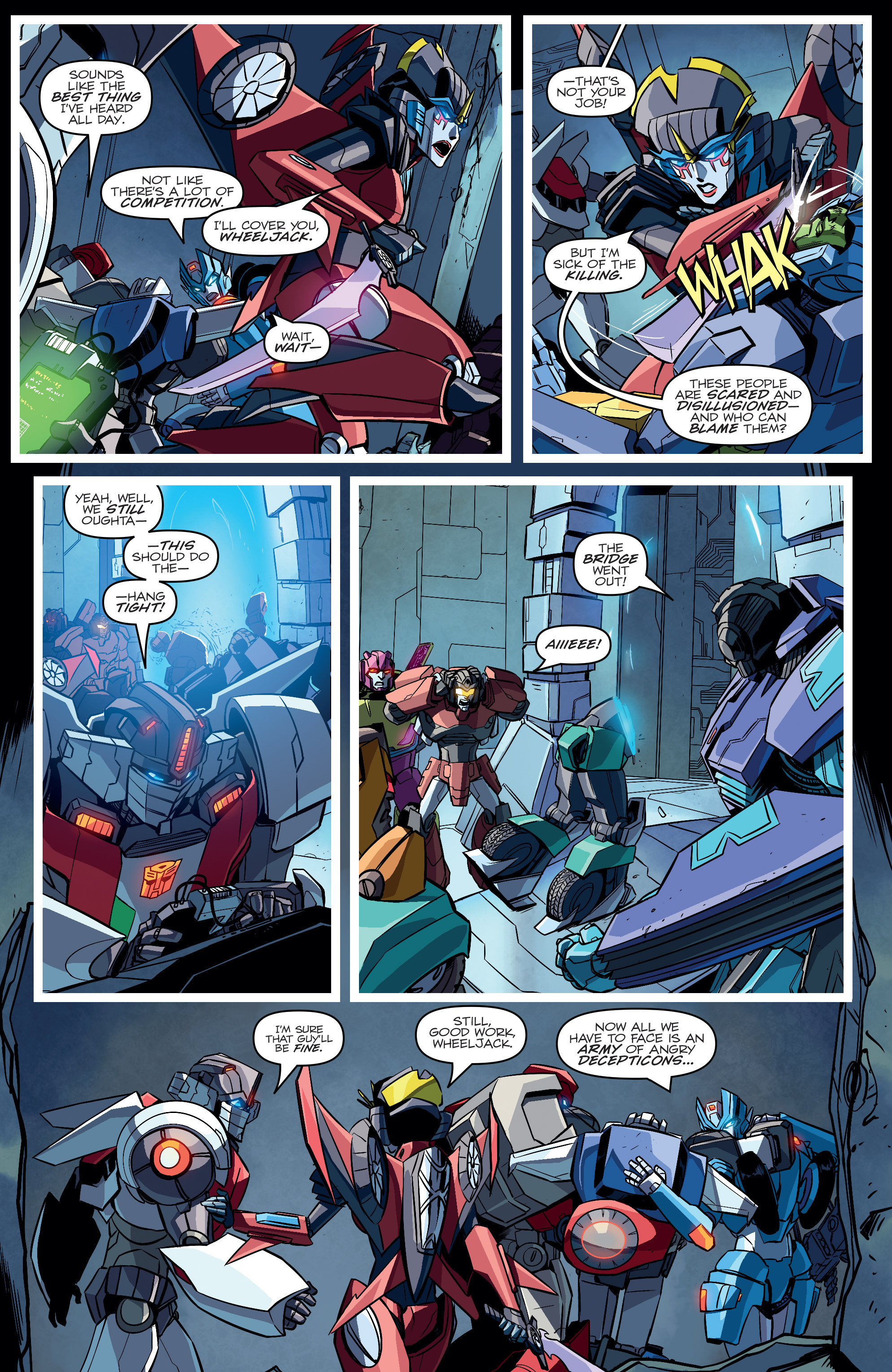 Read online The Transformers (2014) comic -  Issue #49 - 10