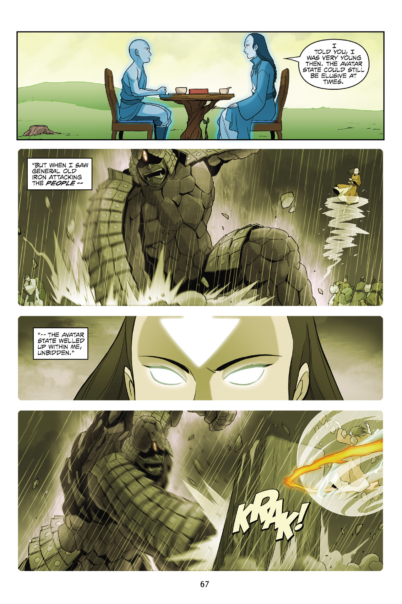 Read online Nickelodeon Avatar: The Last Airbender - The Rift comic -  Issue # Part 2 - 68