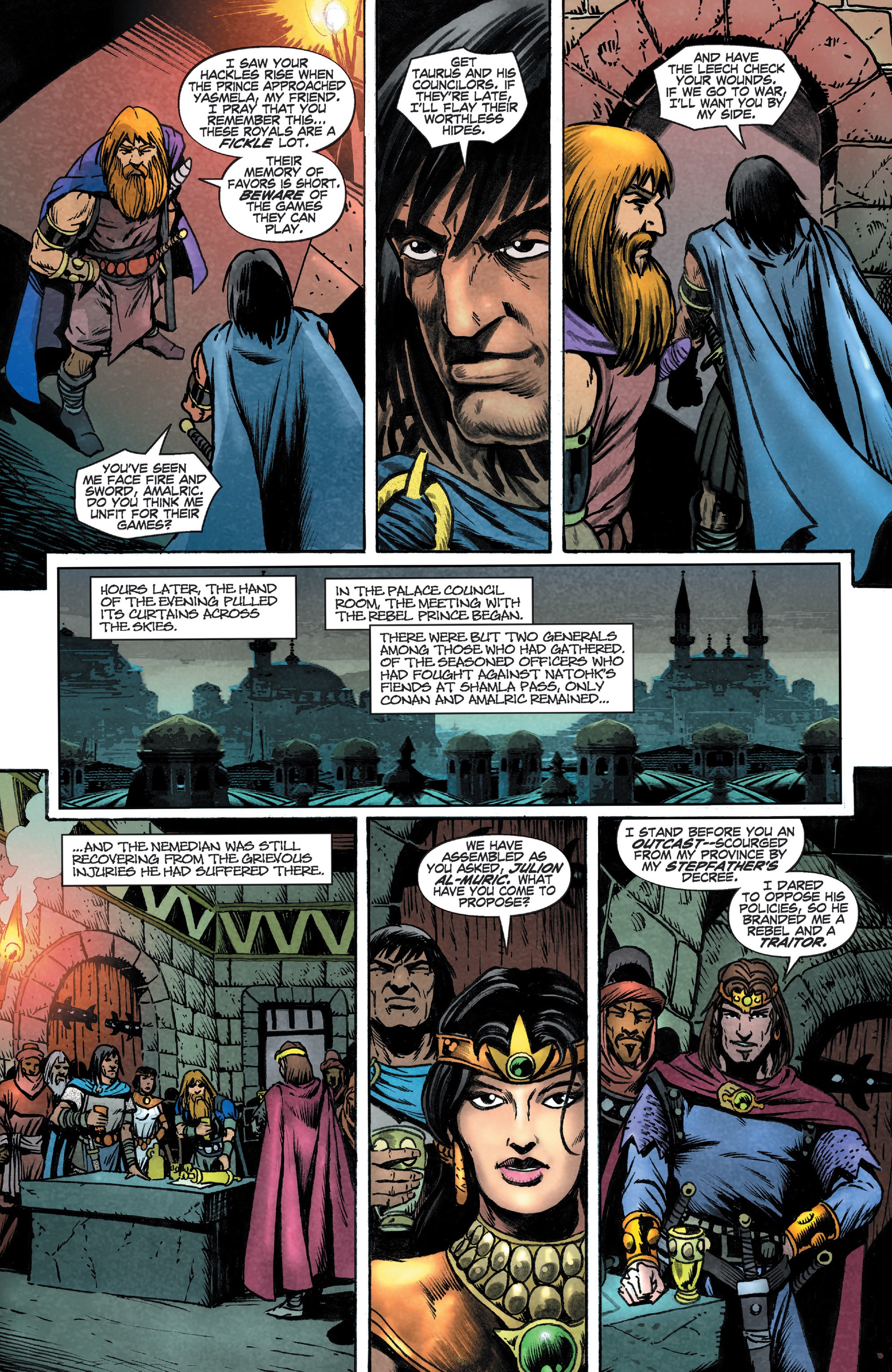Read online Conan Chronicles Epic Collection comic -  Issue # TPB The Battle of Shamla Pass (Part 2) - 100