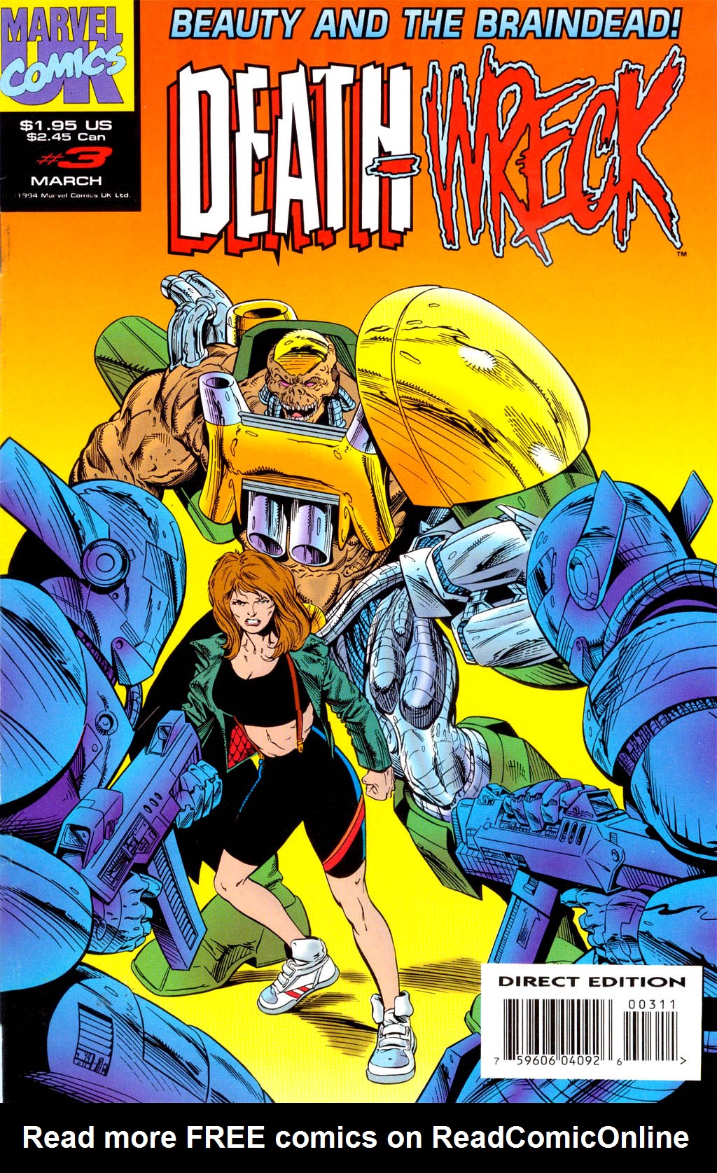 Read online Death Wreck comic -  Issue #3 - 1