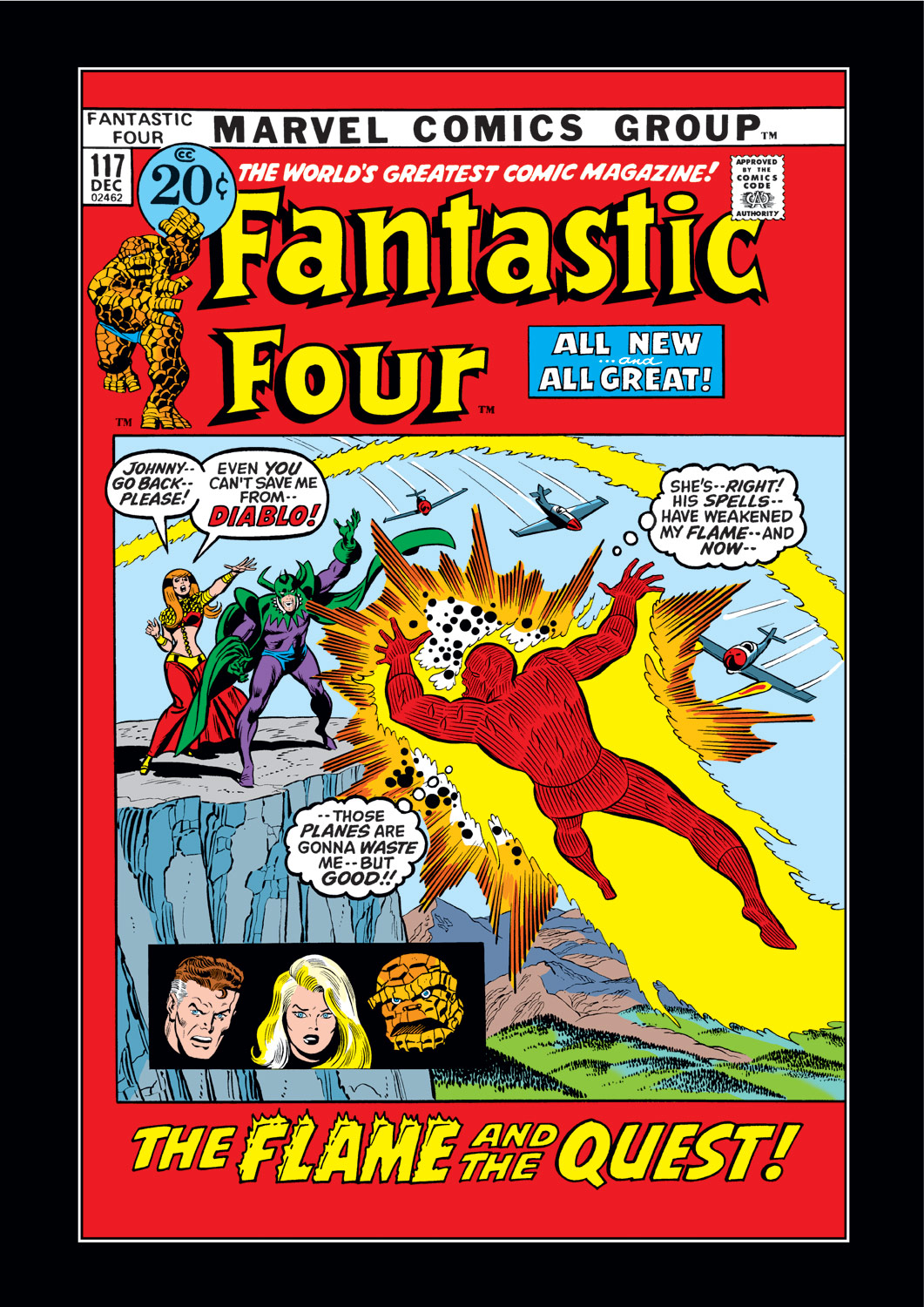 Read online Fantastic Four (1961) comic -  Issue #117 - 1