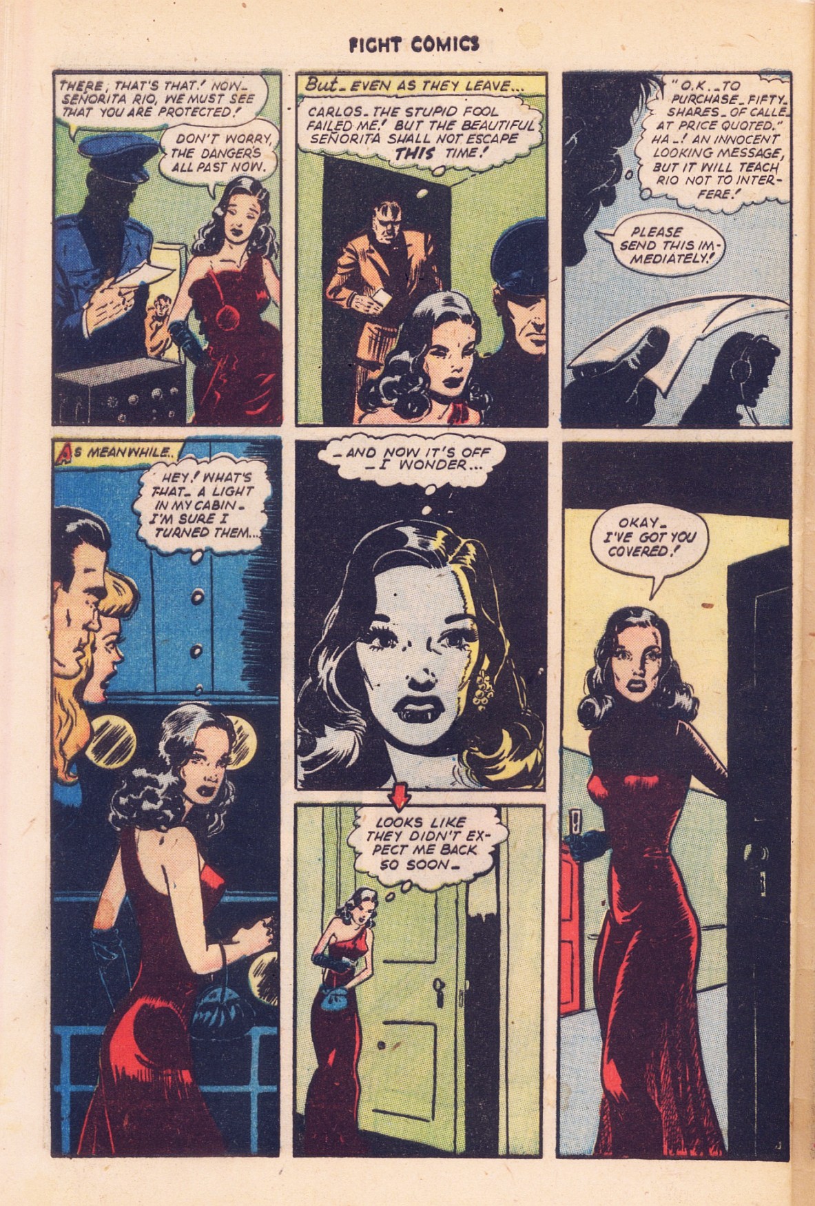 Read online Fight Comics comic -  Issue #38 - 44