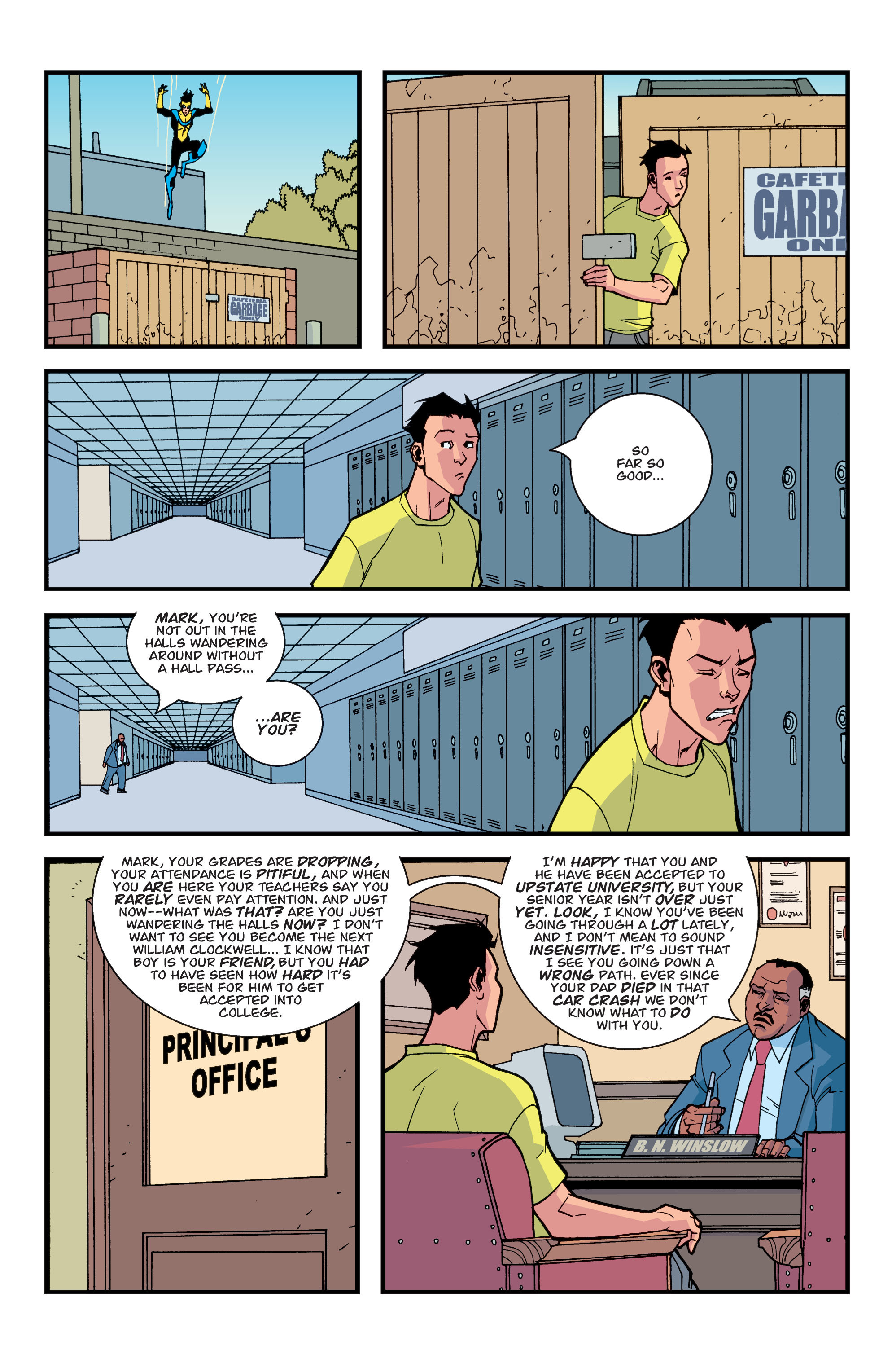 Read online Invincible comic -  Issue # _TPB 4 - Head of The Class - 58