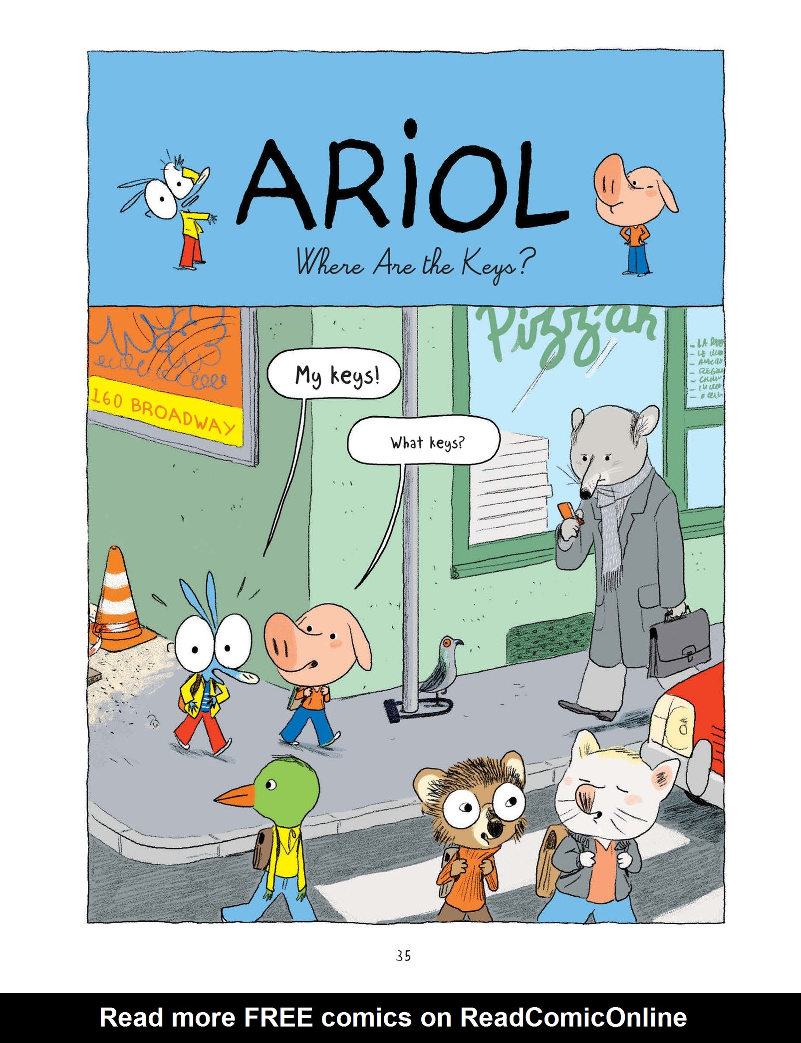 Read online Ariol comic -  Issue # TPB 4 - 36
