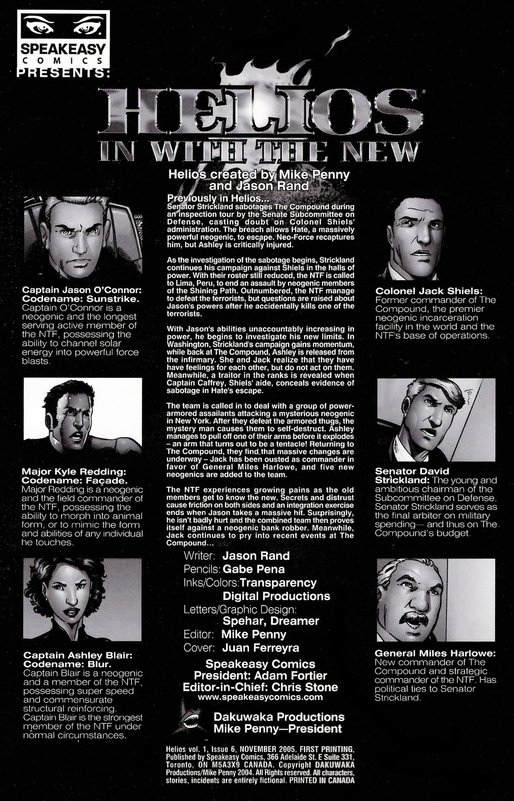 Read online Helios: In With The New comic -  Issue #2 - 2