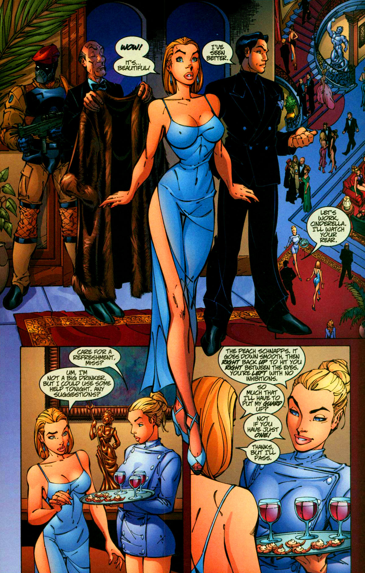 Read online Danger Girl (1998) comic -  Issue #2 - 17
