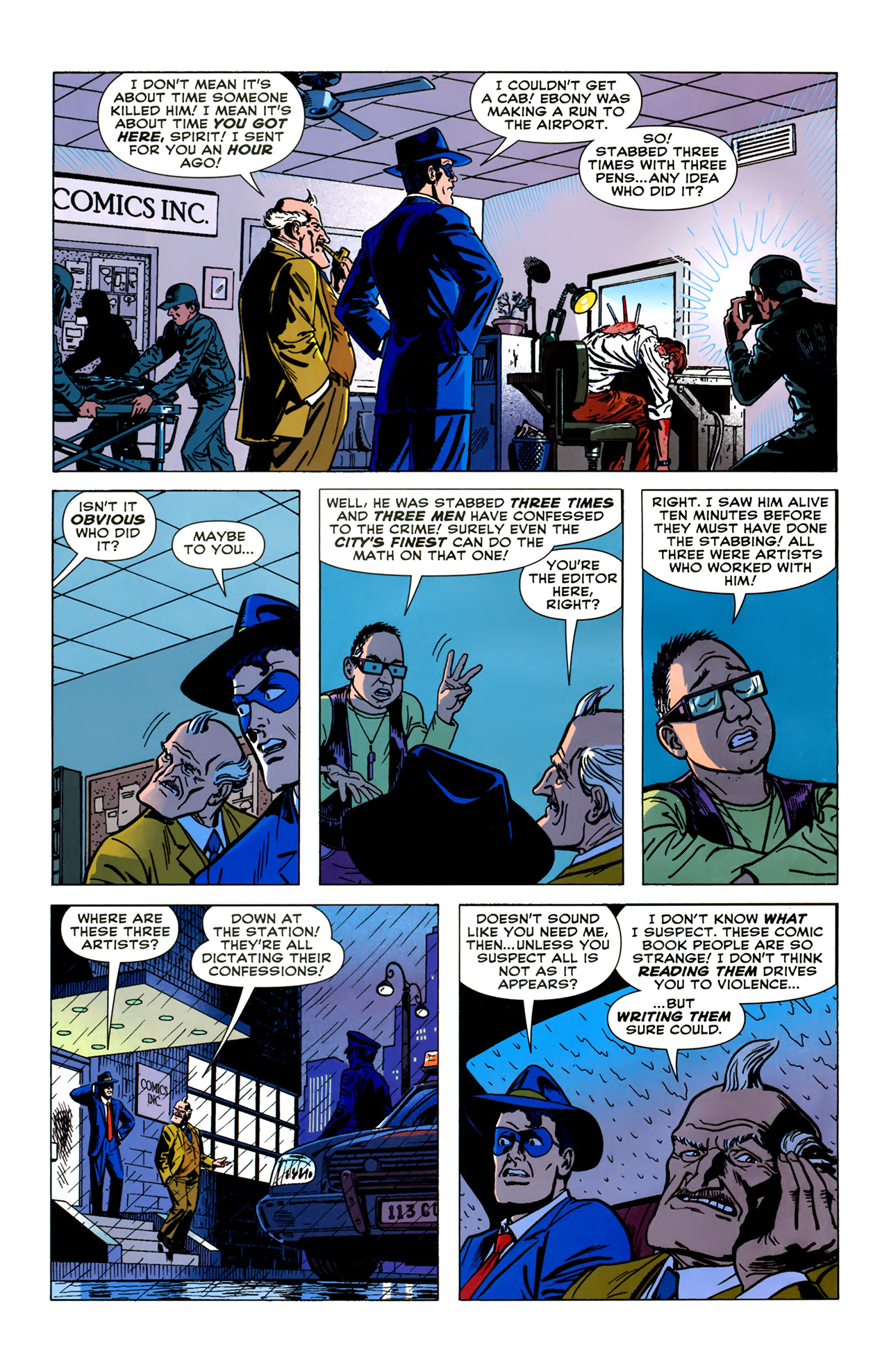Read online The Spirit (2007) comic -  Issue #19 - 17