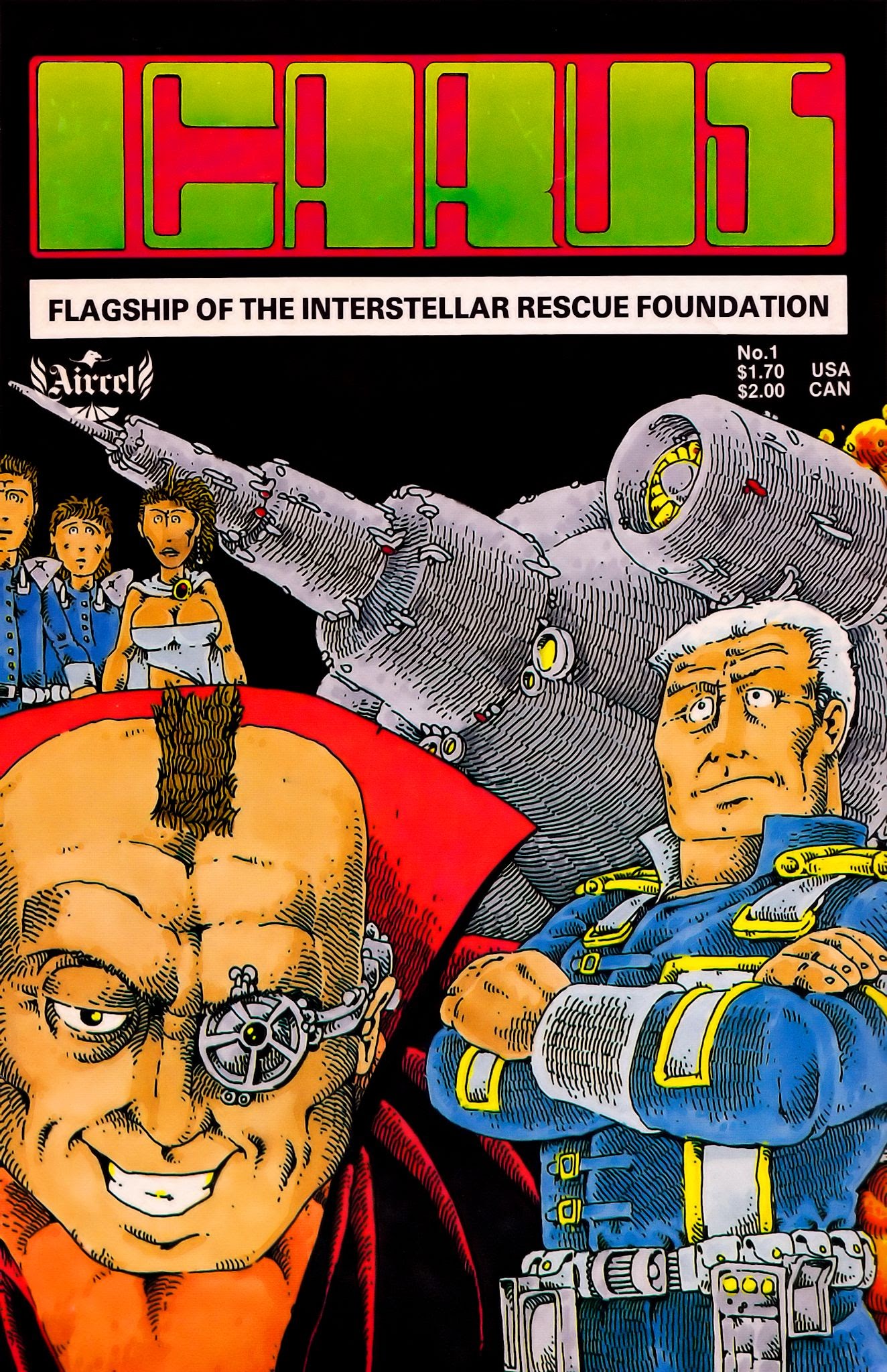 Read online Icarus comic -  Issue #1 - 1