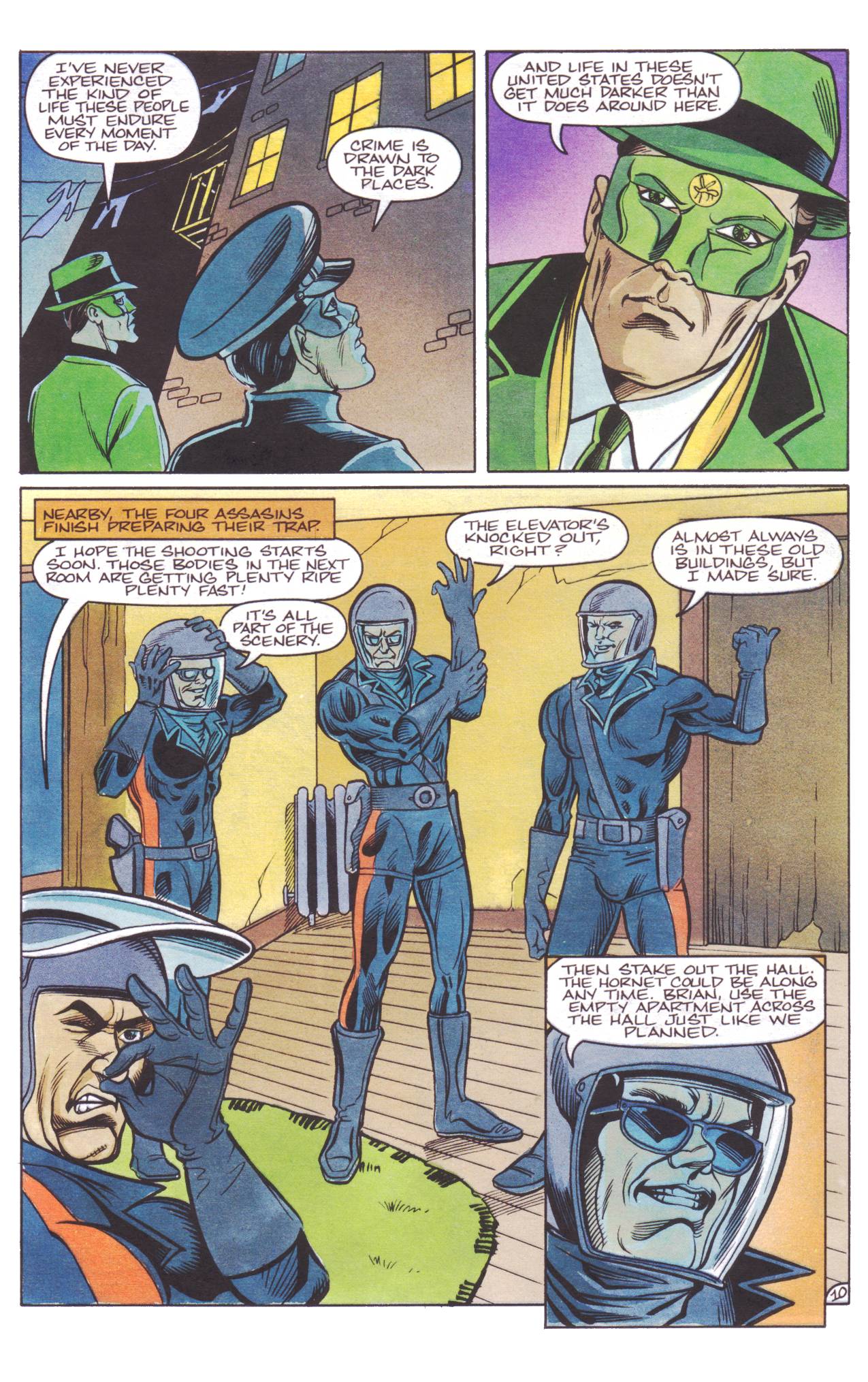 Read online Tales of the Green Hornet (1991) comic -  Issue #4 - 11