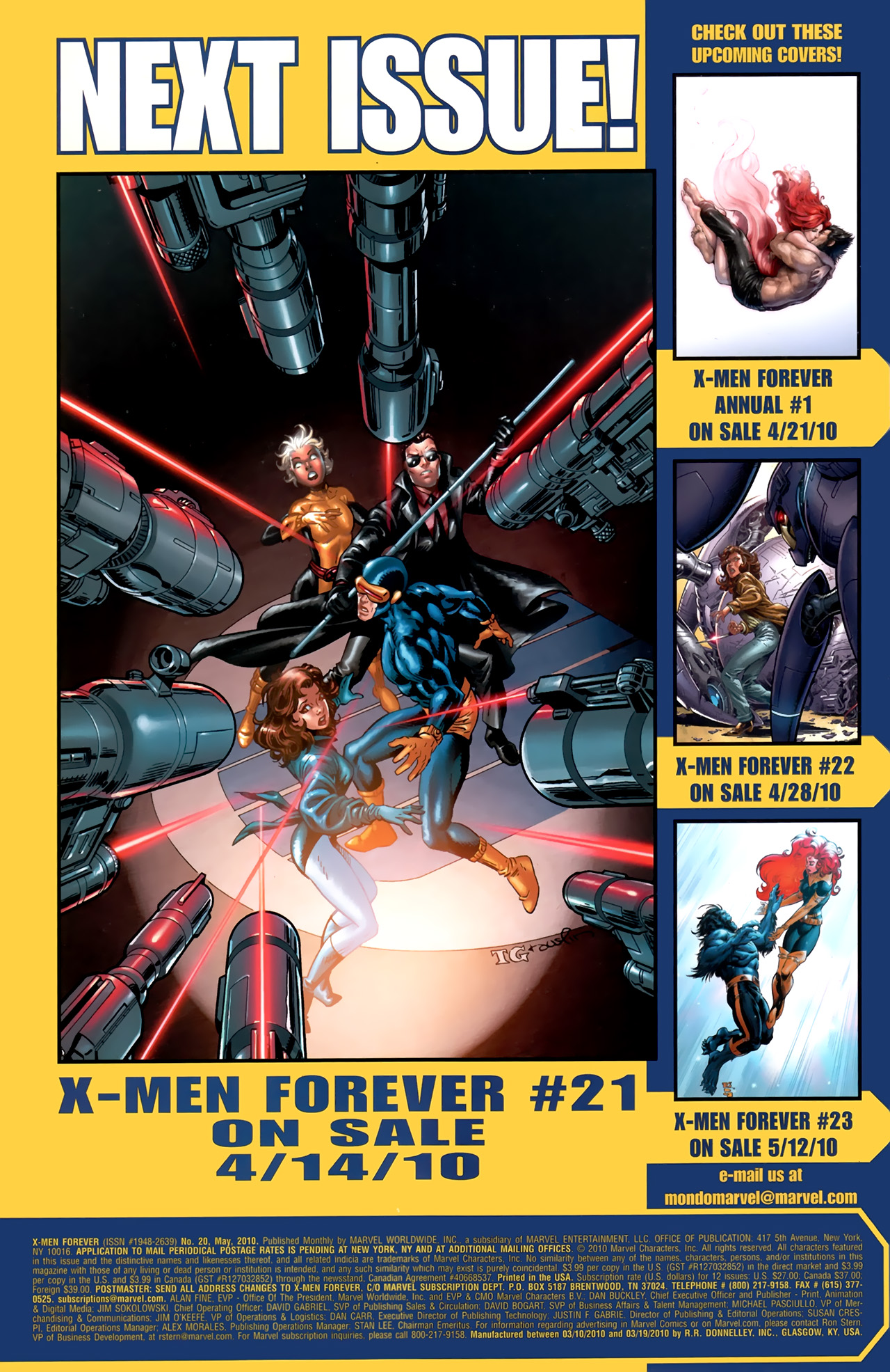 Read online X-Men Forever (2009) comic -  Issue #20 - 24