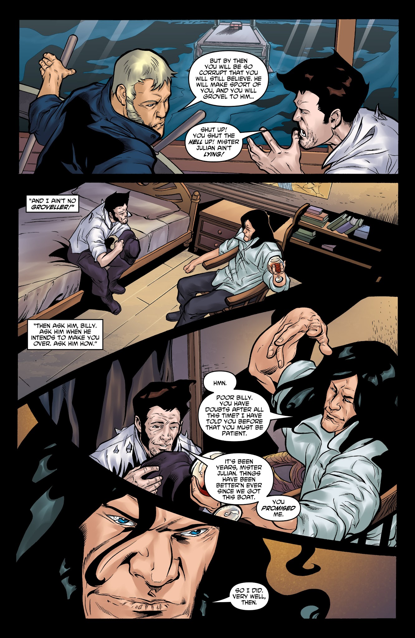 Read online George R.R. Martin's Fevre Dream comic -  Issue #8 - 14