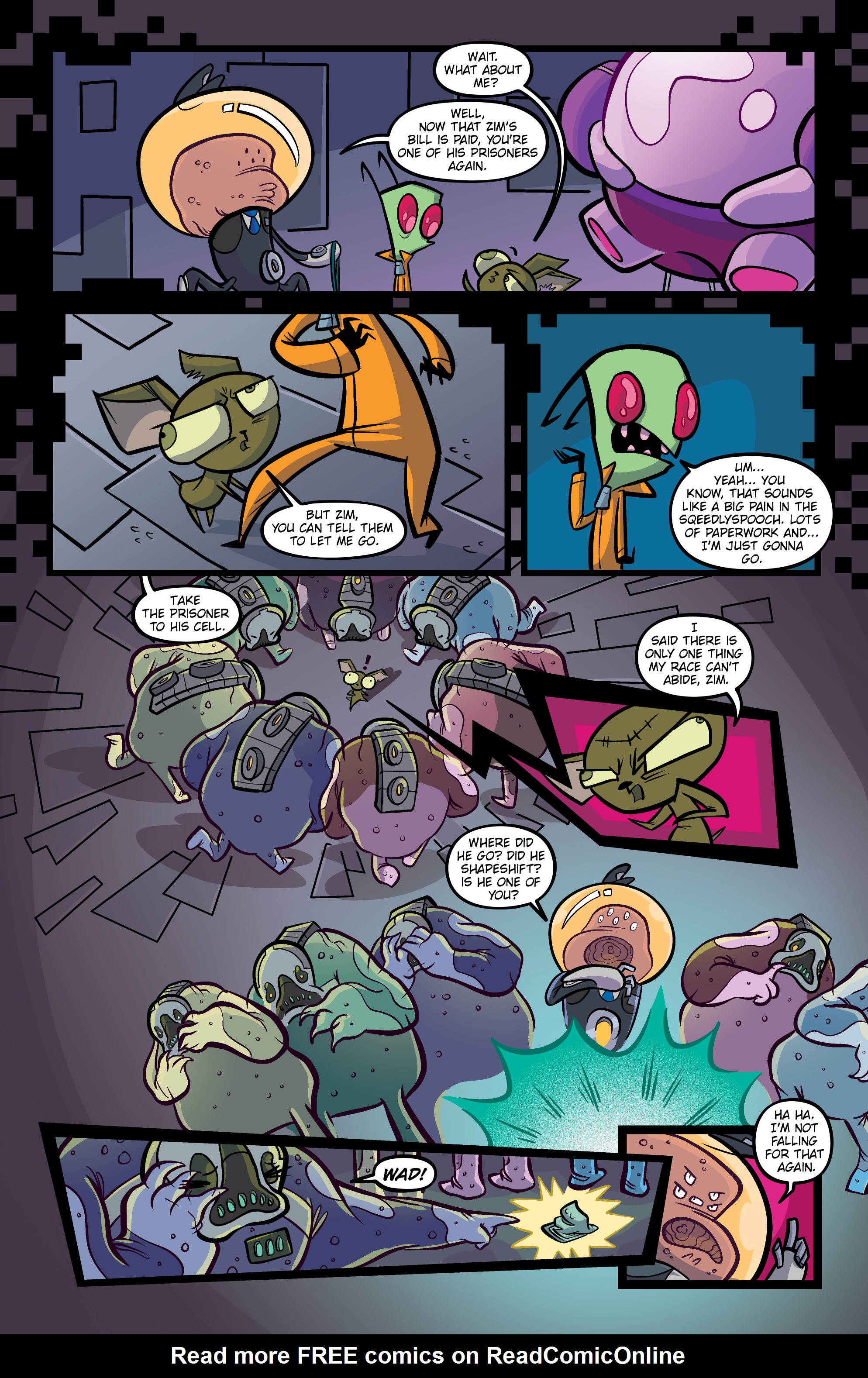 Read online Invader Zim comic -  Issue # _TPB 7 - 100