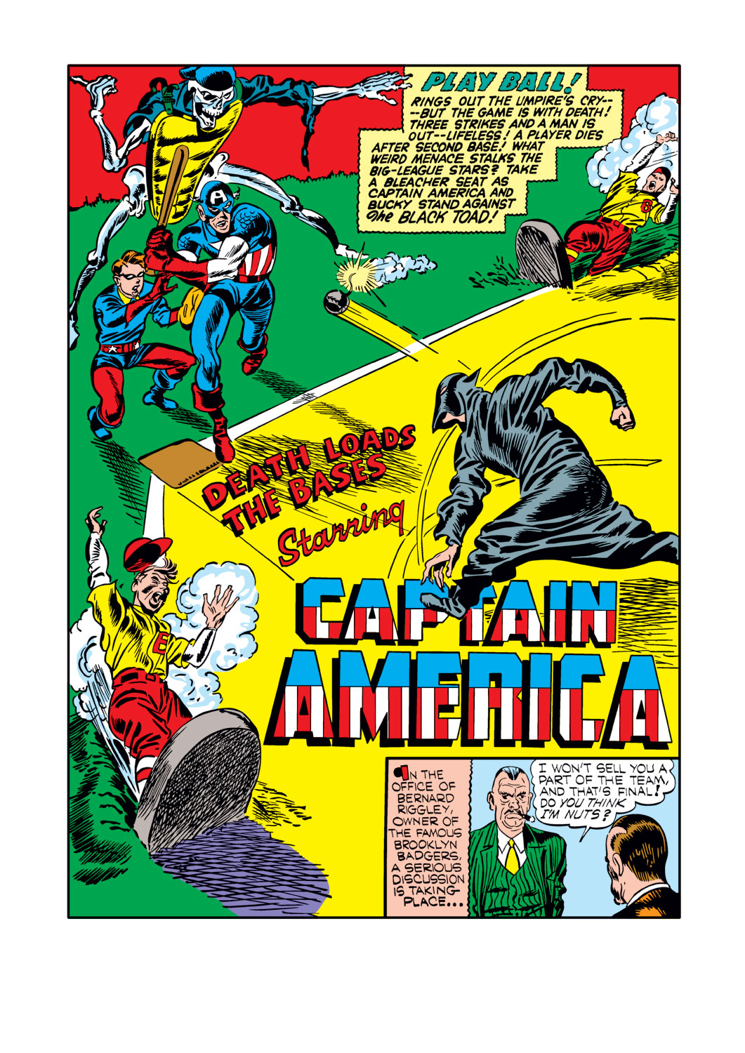 Read online Captain America Comics comic -  Issue #7 - 17