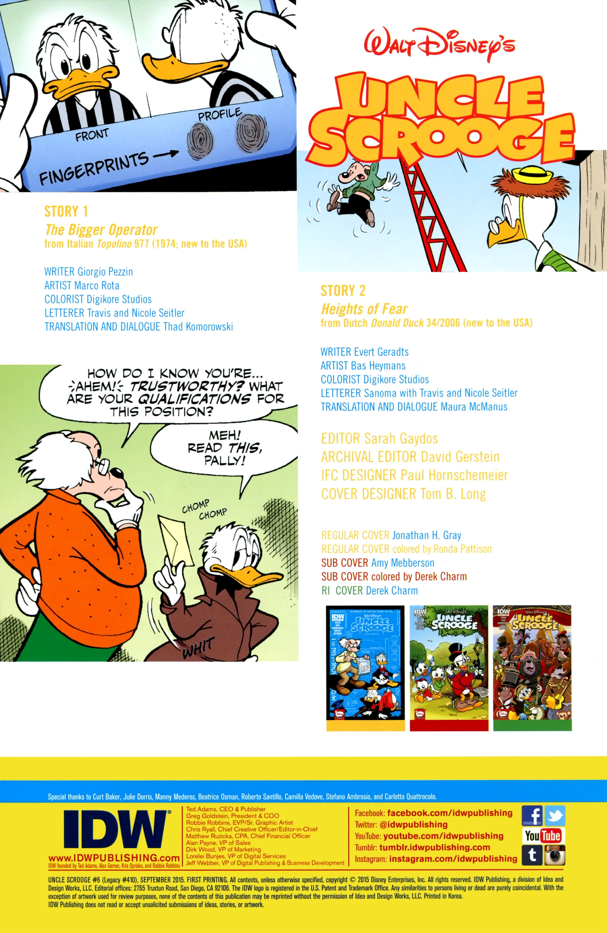 Read online Uncle Scrooge (2015) comic -  Issue #6 - 2