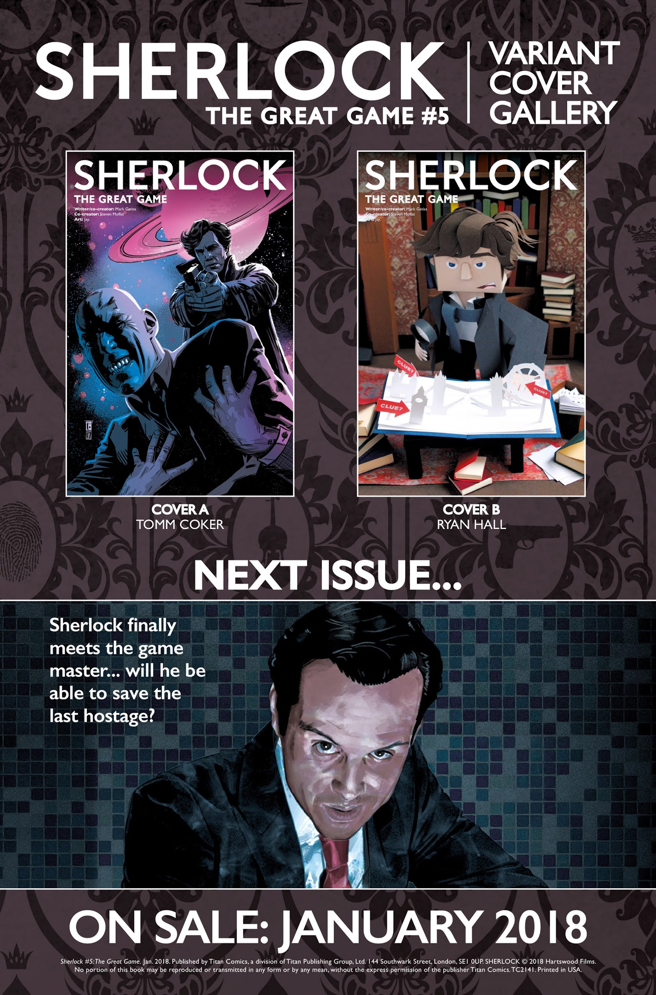 Read online Sherlock: The Great Game comic -  Issue #5 - 37