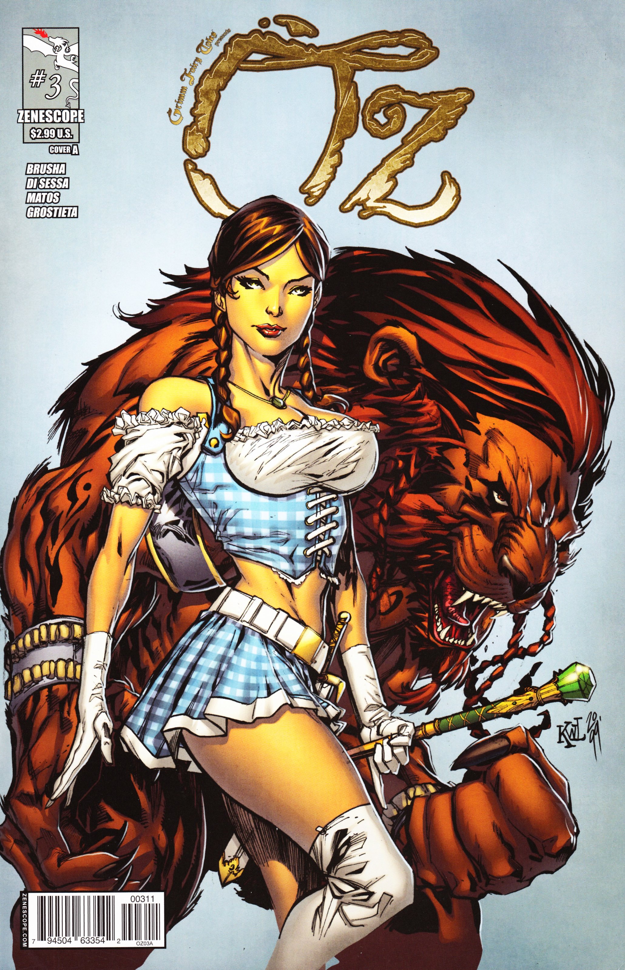 Read online Grimm Fairy Tales presents Oz comic -  Issue #3 - 1
