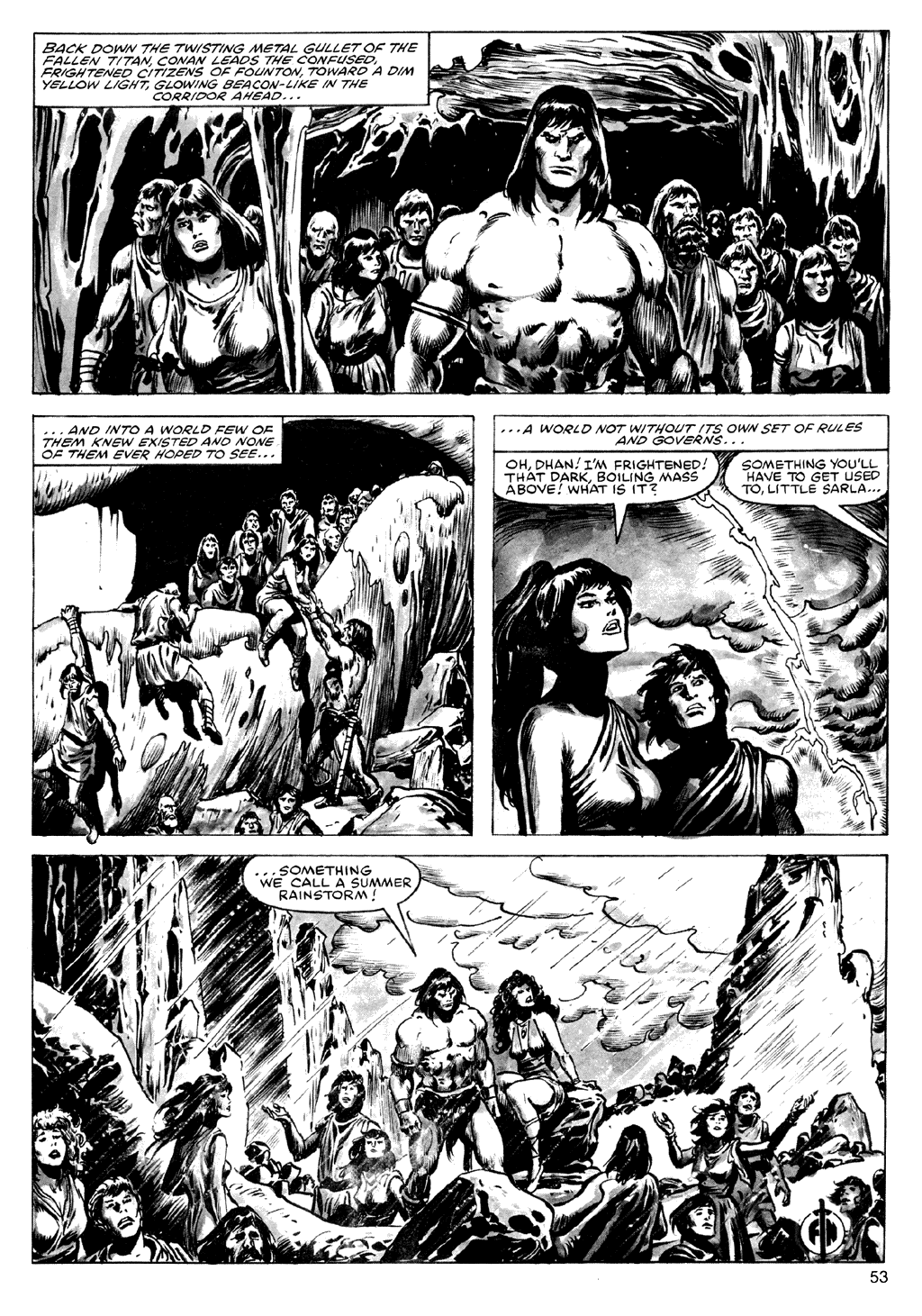 Read online The Savage Sword Of Conan comic -  Issue #72 - 53
