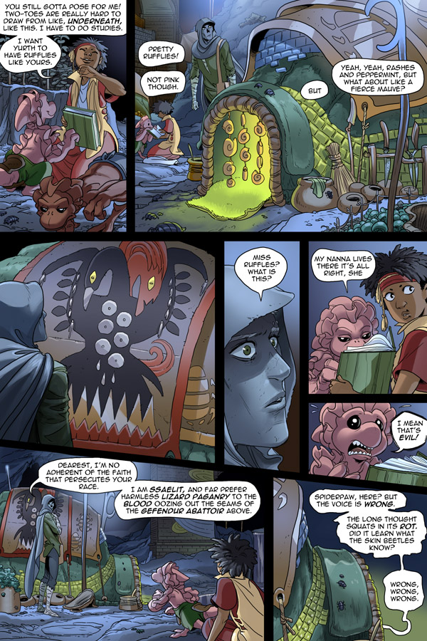 Read online Unsounded comic -  Issue #13 - 137