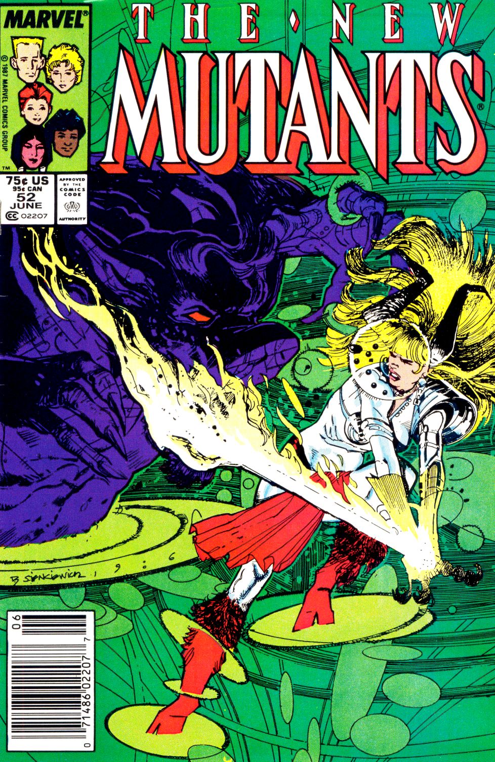 Read online The New Mutants comic -  Issue #52 - 1