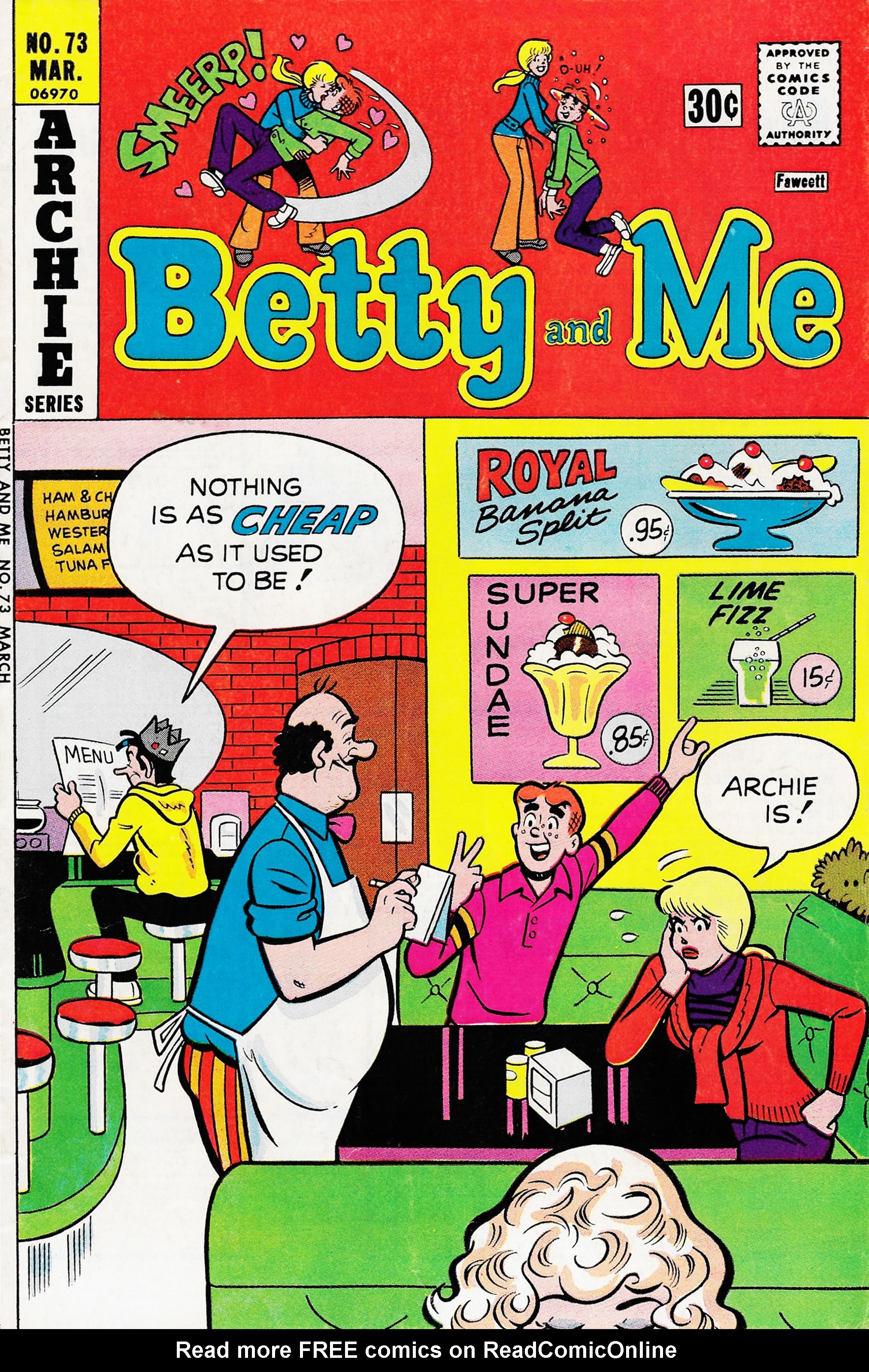Read online Betty and Me comic -  Issue #73 - 1