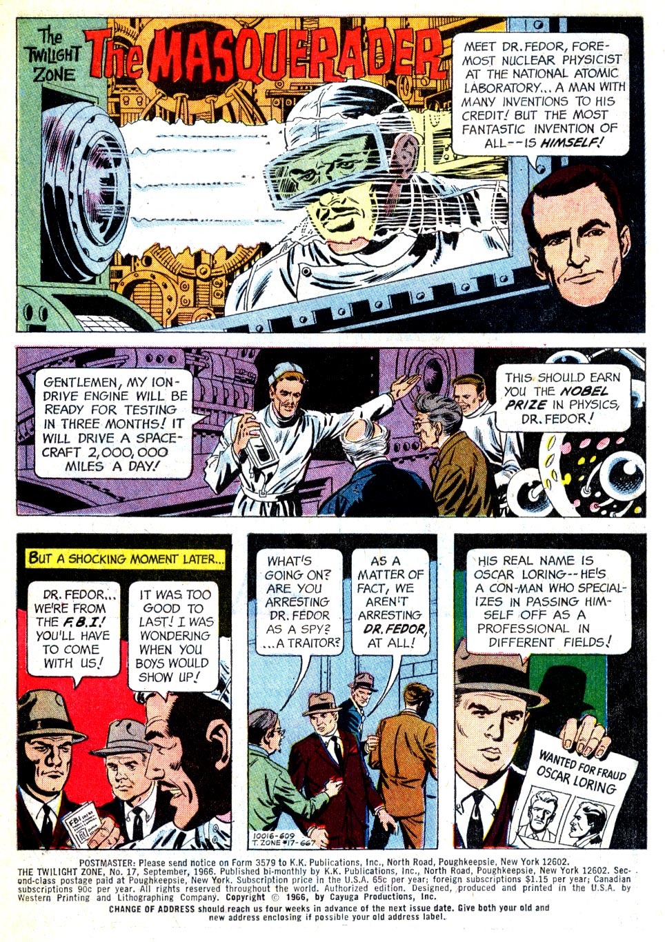 Read online The Twilight Zone (1962) comic -  Issue #17 - 3