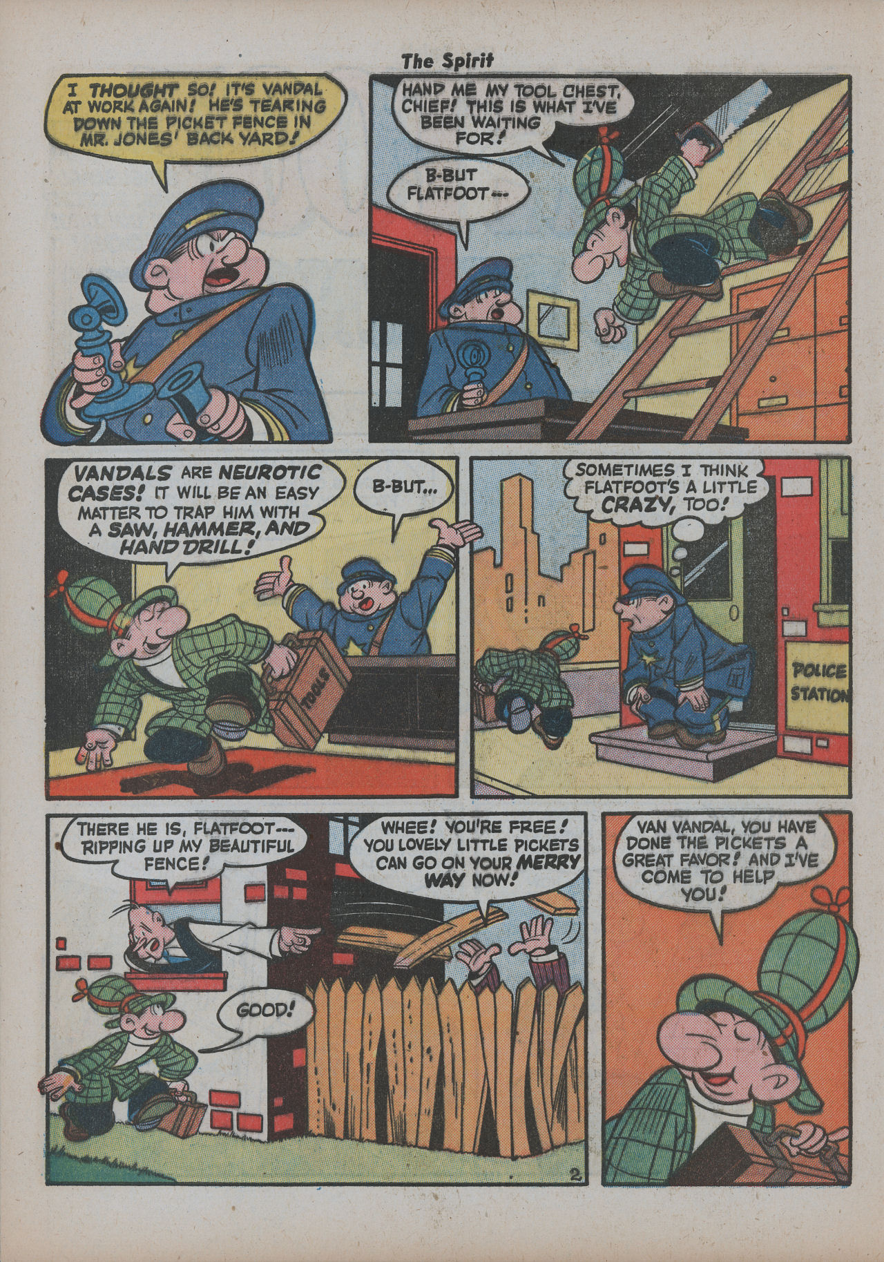Read online The Spirit (1944) comic -  Issue #22 - 24