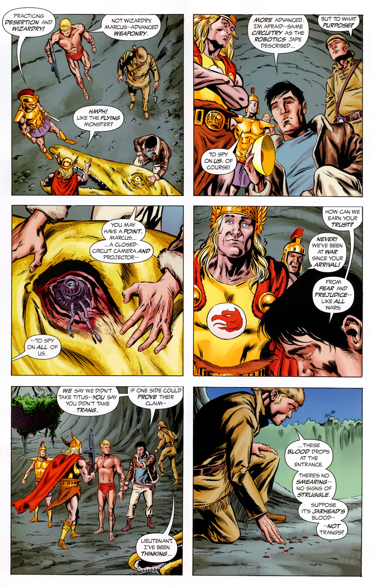 Read online The War That Time Forgot comic -  Issue #8 - 7