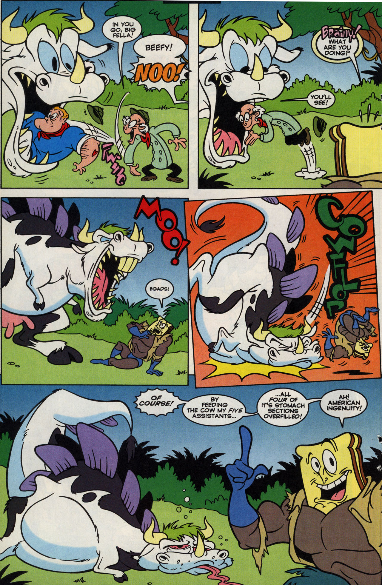 Read online The Ren & Stimpy Show Special: Powdered Toastman's Cereal Serial comic -  Issue # Full - 25