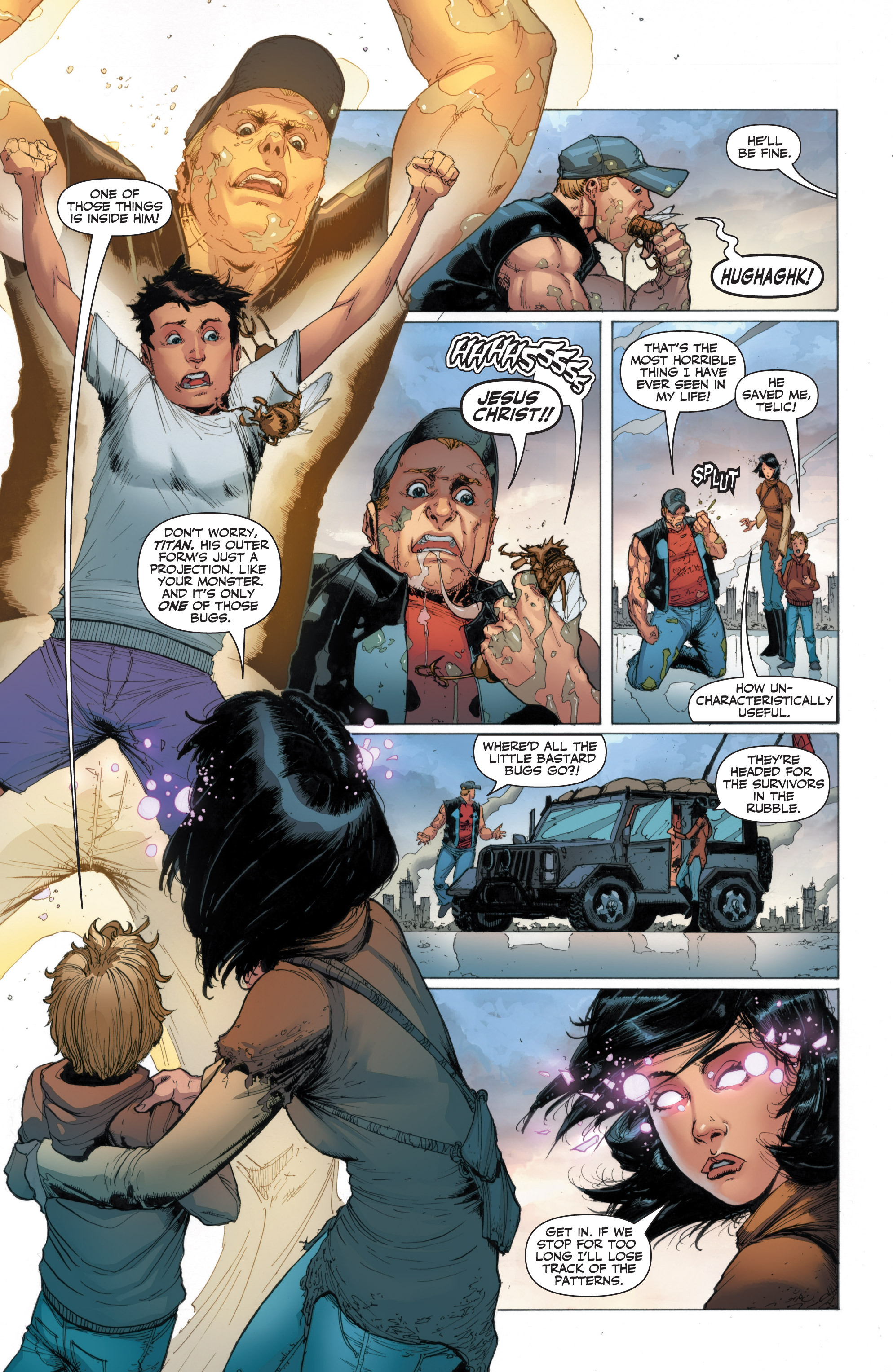 Read online Armor Hunters: Harbinger comic -  Issue # TPB - 64