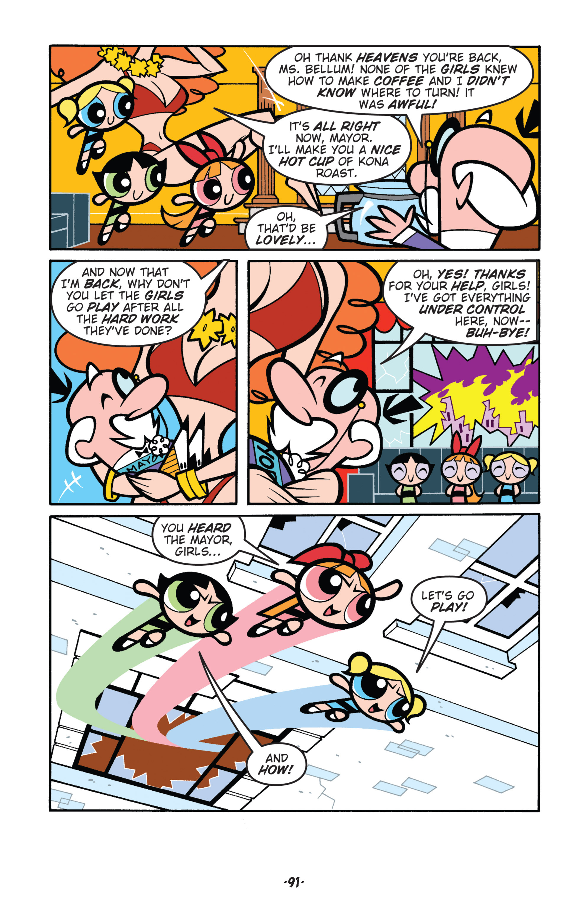 Read online Powerpuff Girls Classics comic -  Issue # TPB 2 - 92