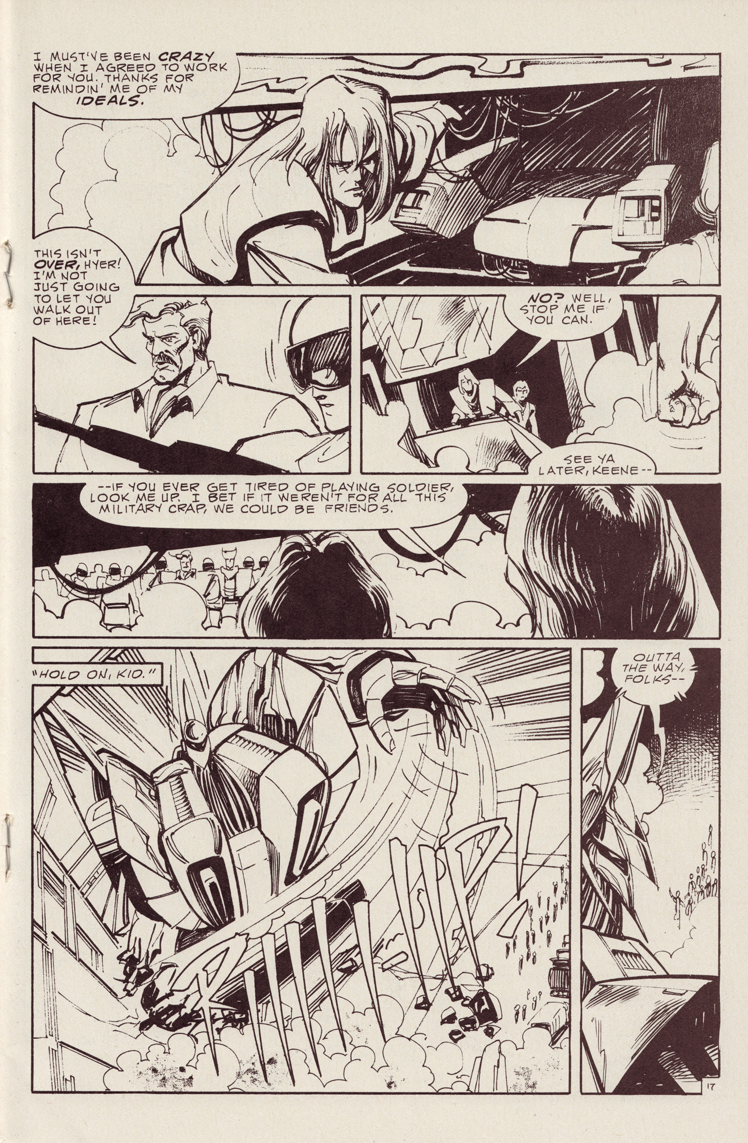 Read online Mecha comic -  Issue #3 - 19