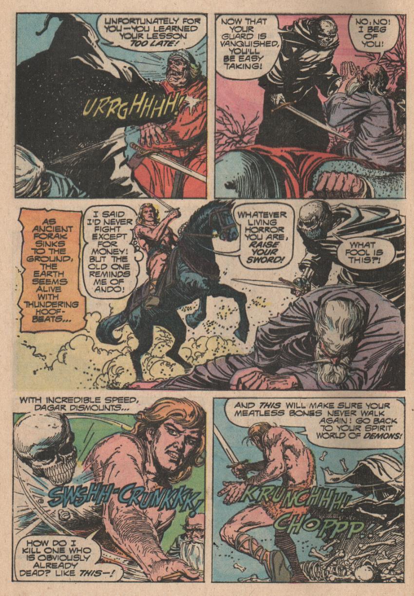 Read online Dagar the Invincible comic -  Issue #1 - 10
