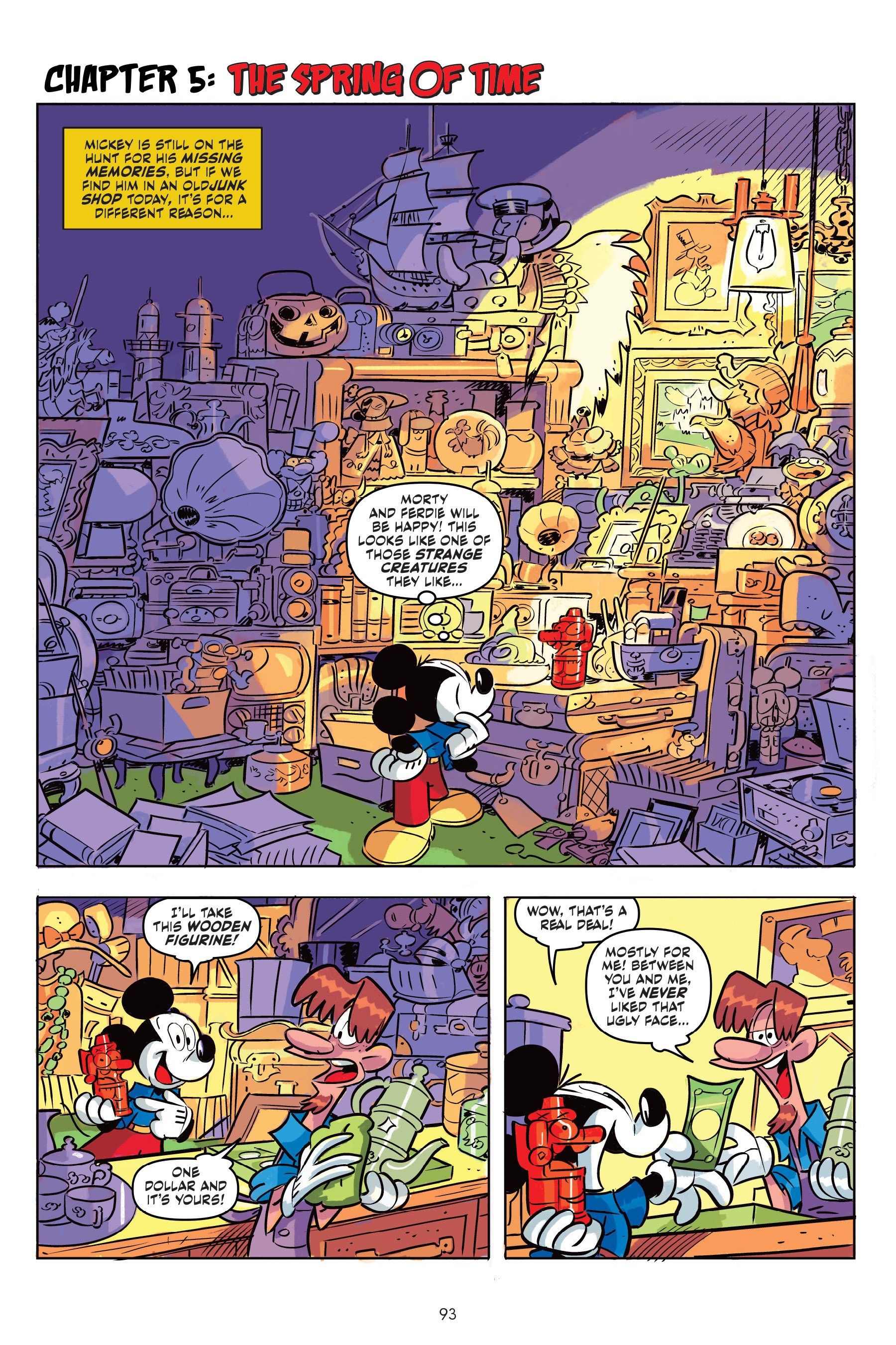 Read online Mickey Mouse: The Quest For the Missing Memories comic -  Issue # TPB (Part 1) - 94