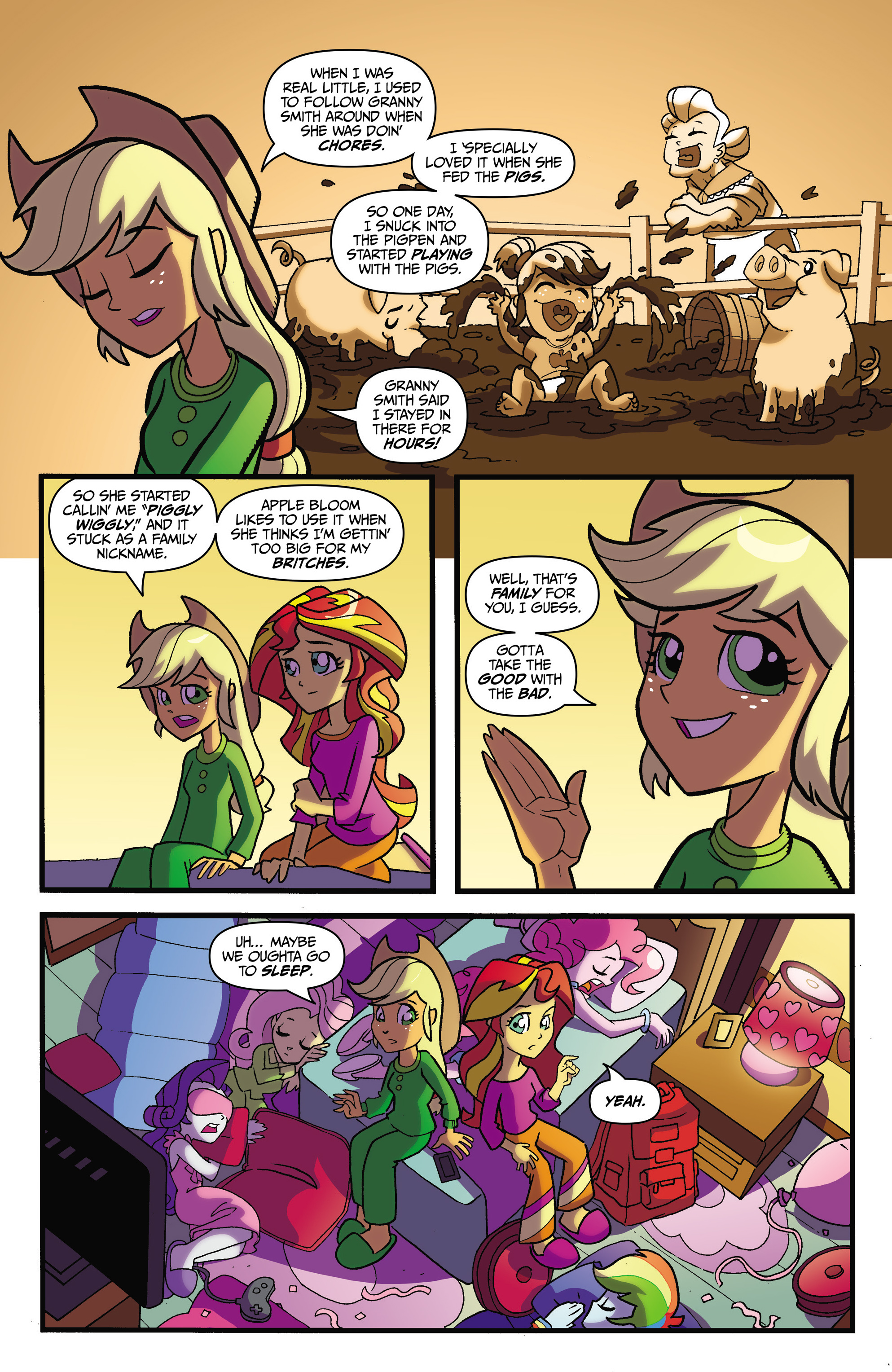 Read online My Little Pony: Equestria Girls comic -  Issue # TPB - 56