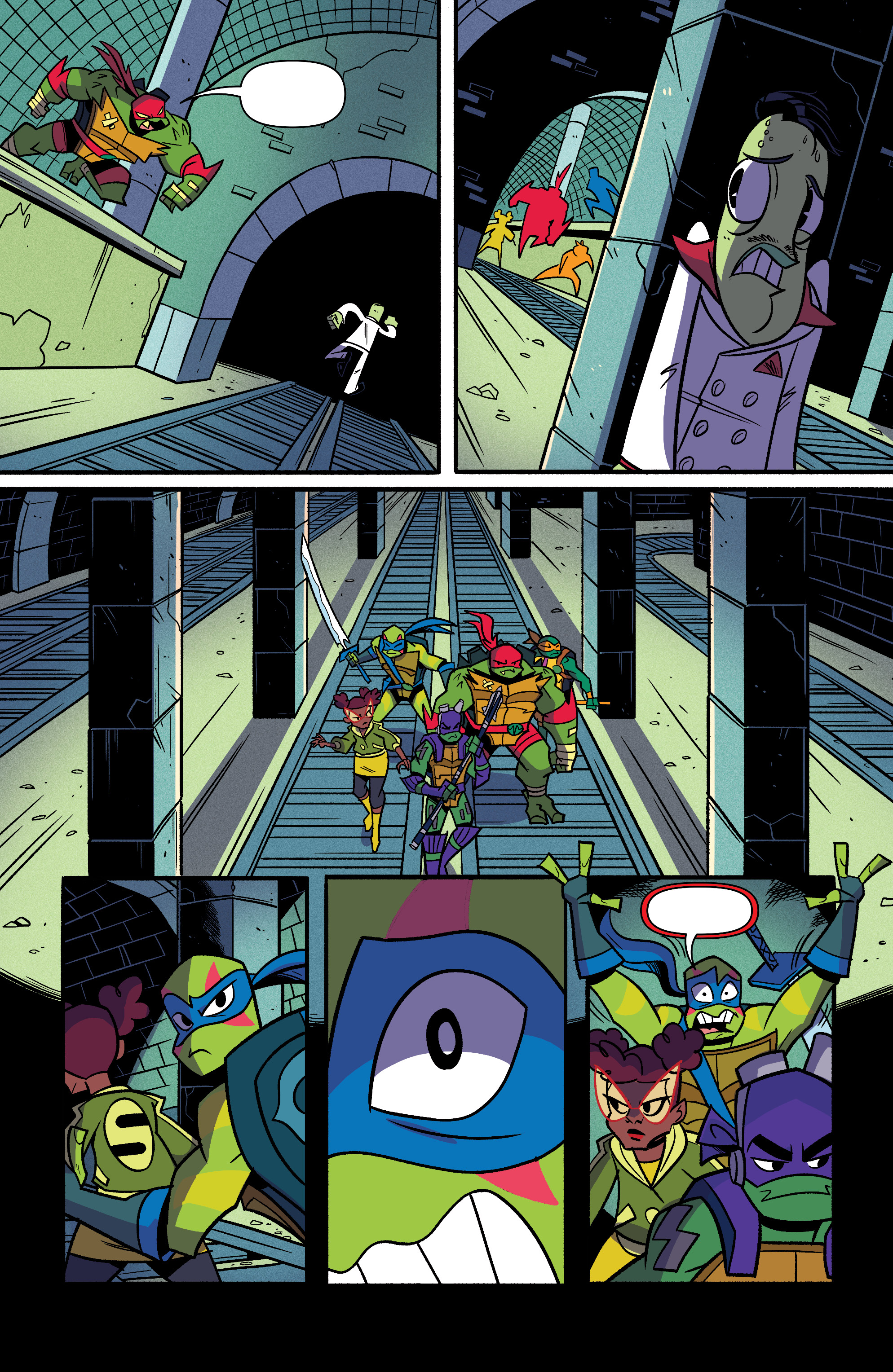Read online Rise of the Teenage Mutant Ninja Turtles: Sound Off! comic -  Issue #3 - 15