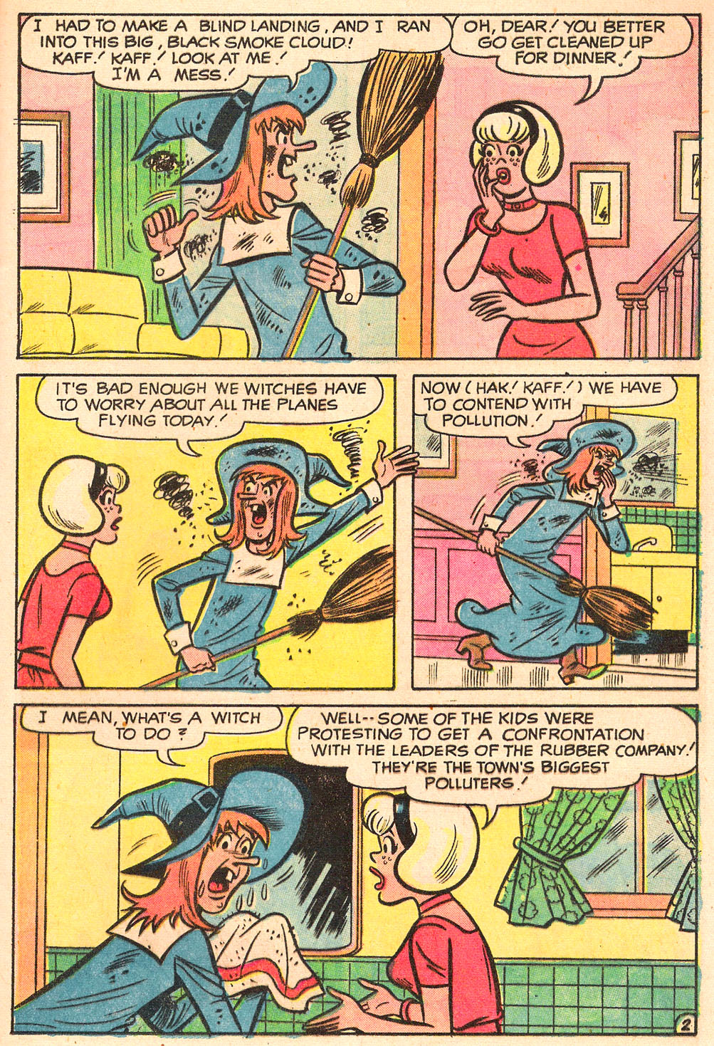 Read online Sabrina The Teenage Witch (1971) comic -  Issue #7 - 23