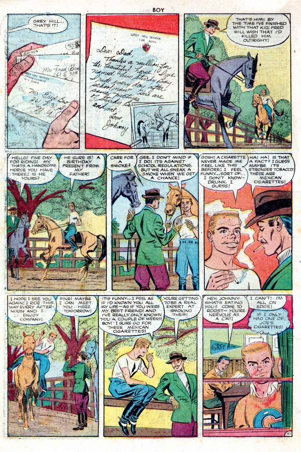 Read online Boy Comics comic -  Issue #71 - 12