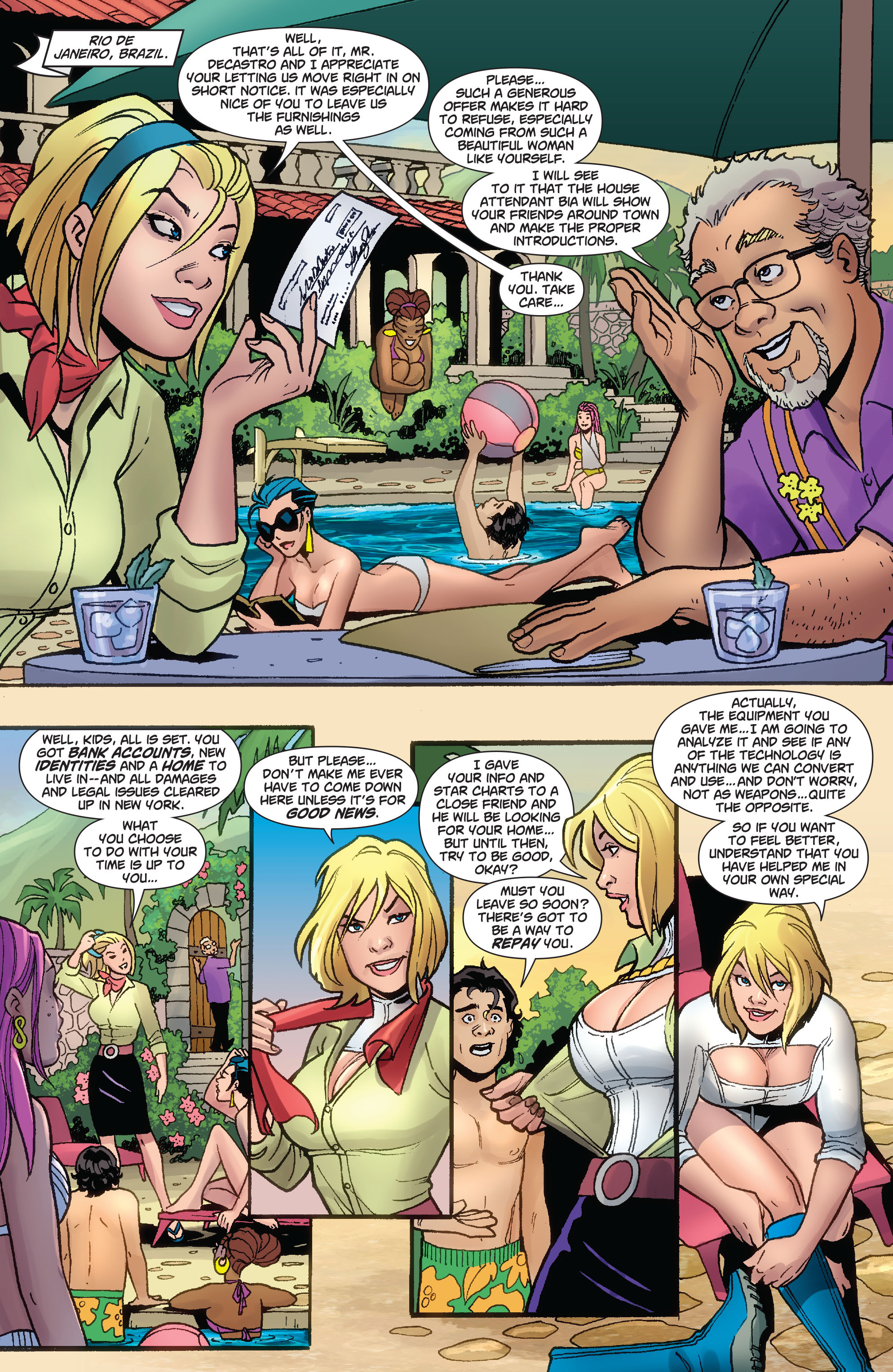 Read online Power Girl (2009) comic -  Issue #6 - 19