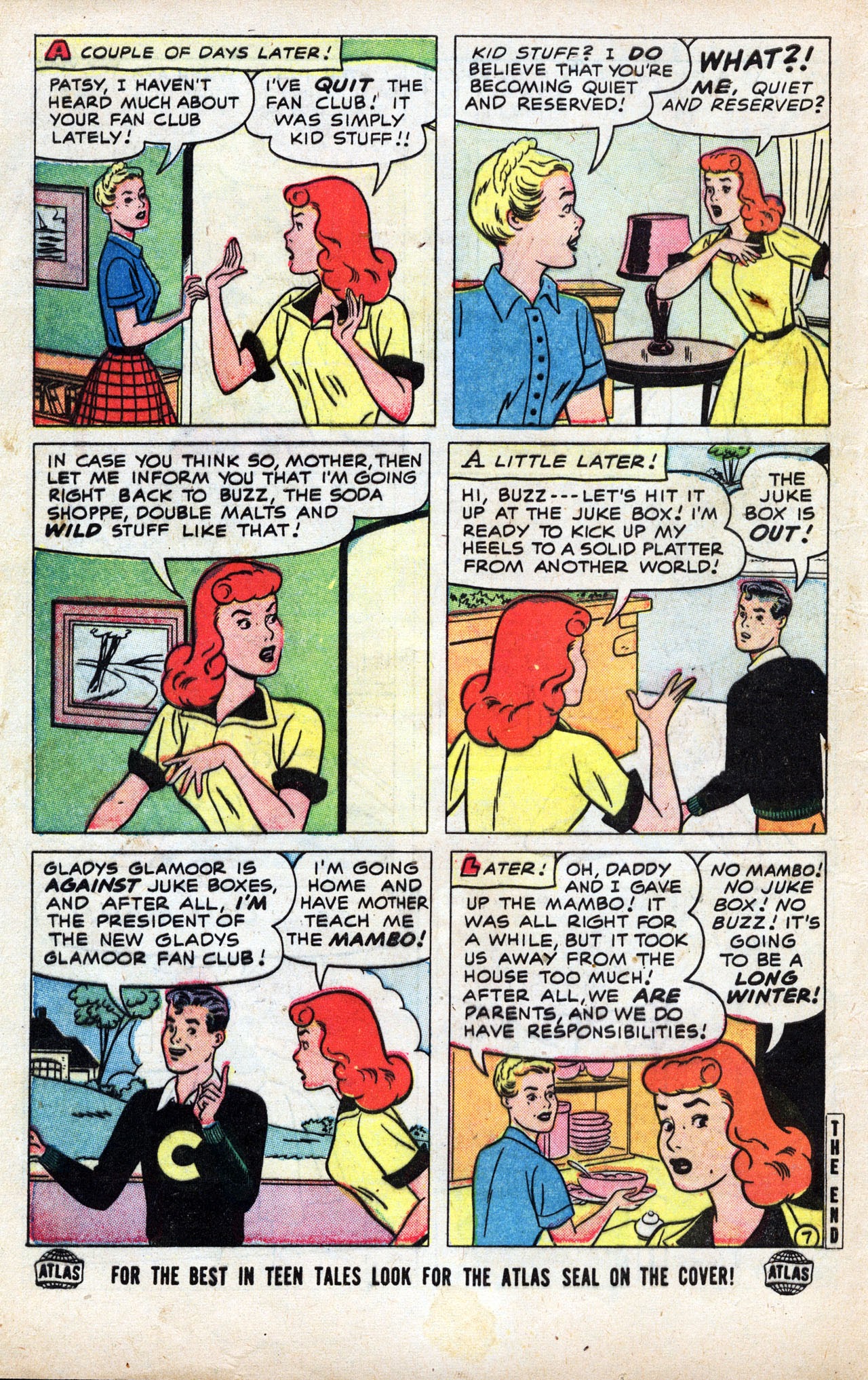 Read online Patsy and her Pals comic -  Issue #16 - 32